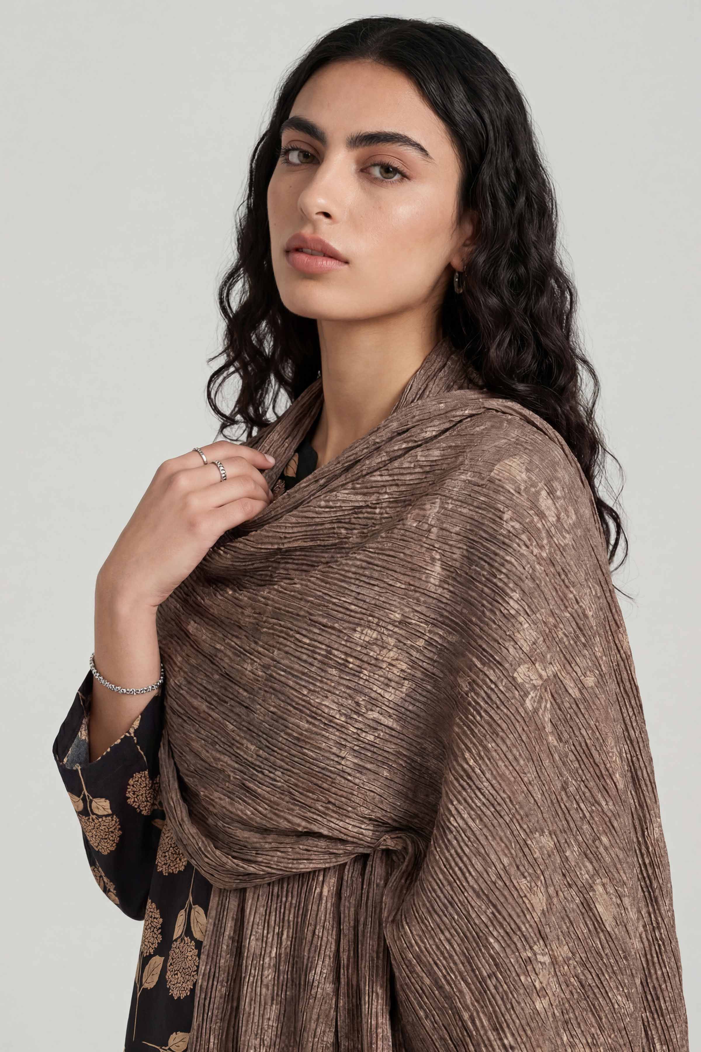 Coffee Women Scarf - 72070981