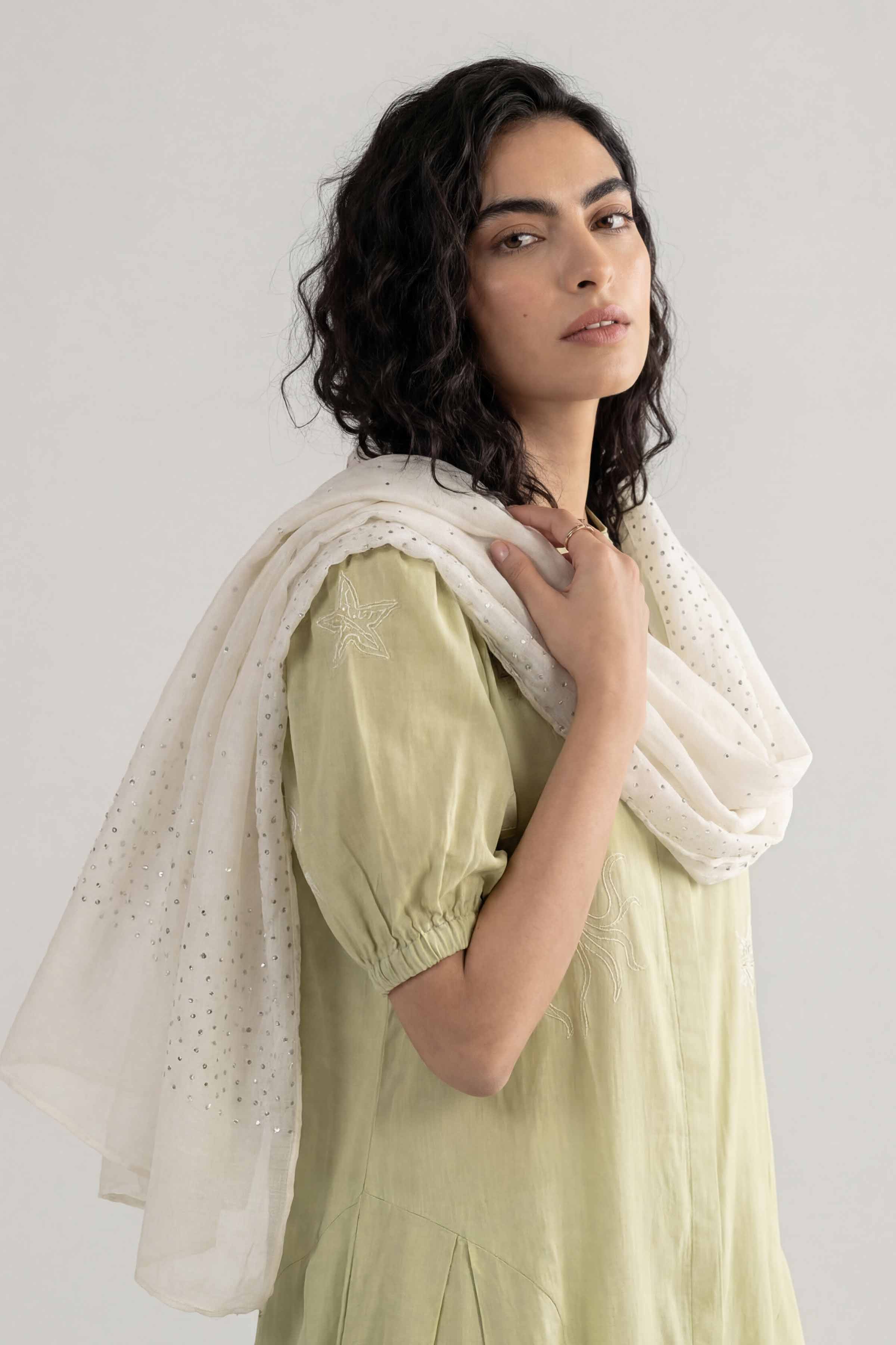 Off White Women Scarf - 72070985
