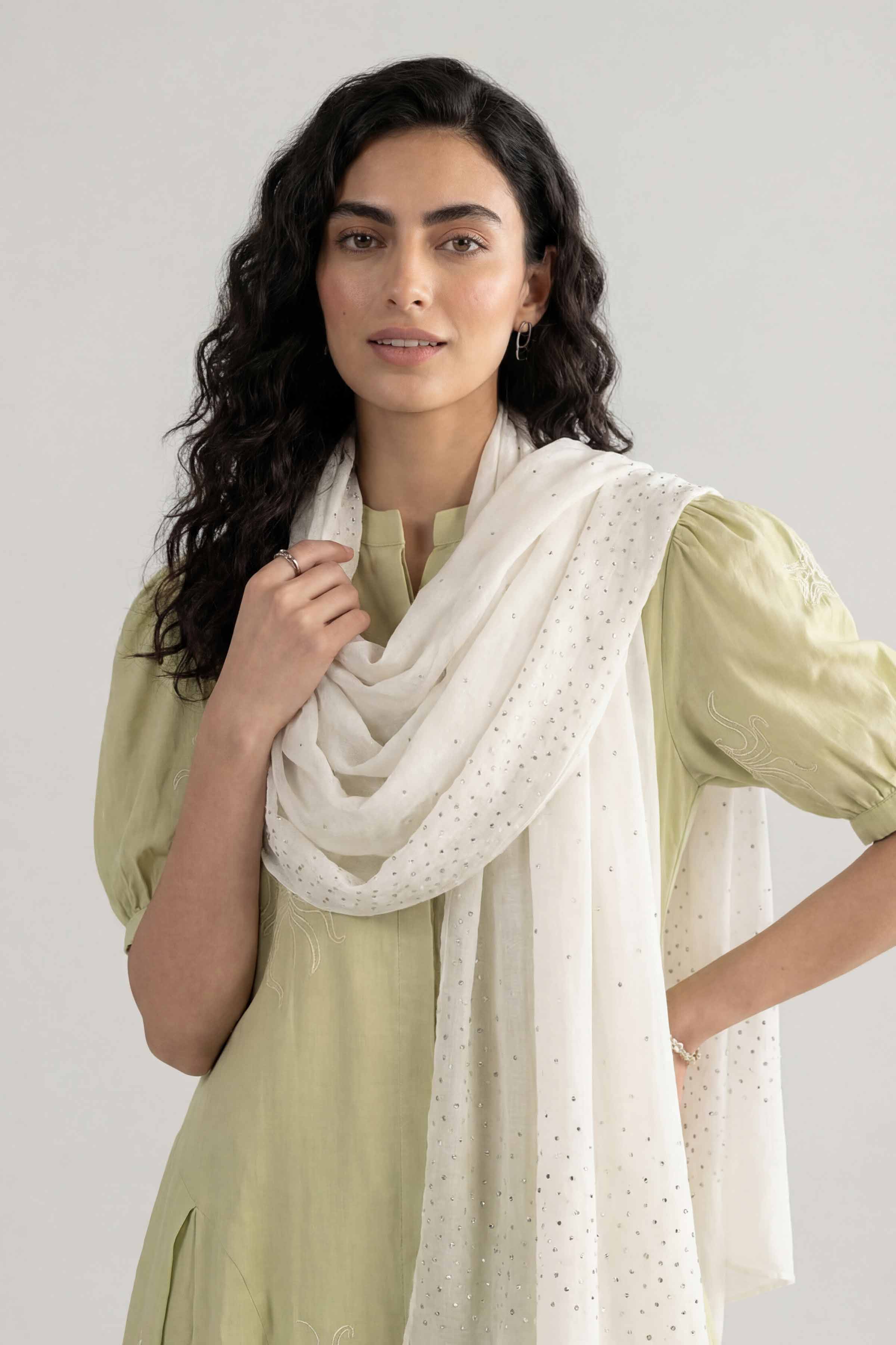 Off White Women Scarf - 72070985