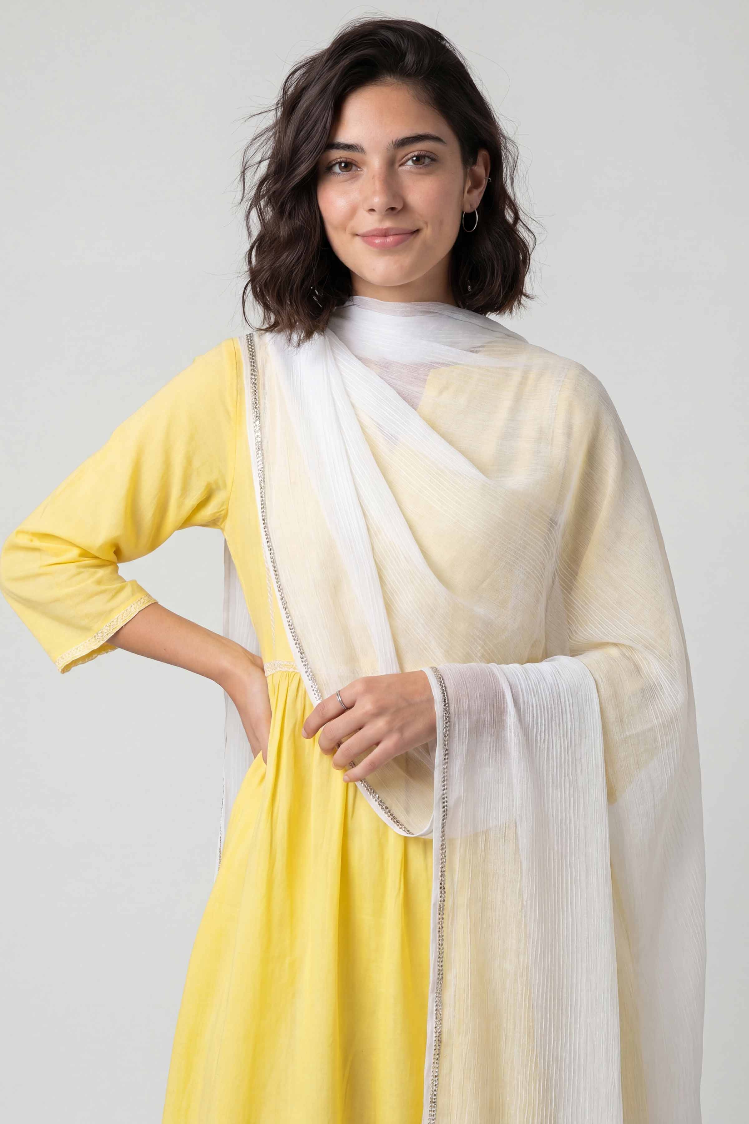 Off White Women Scarf - 448202107