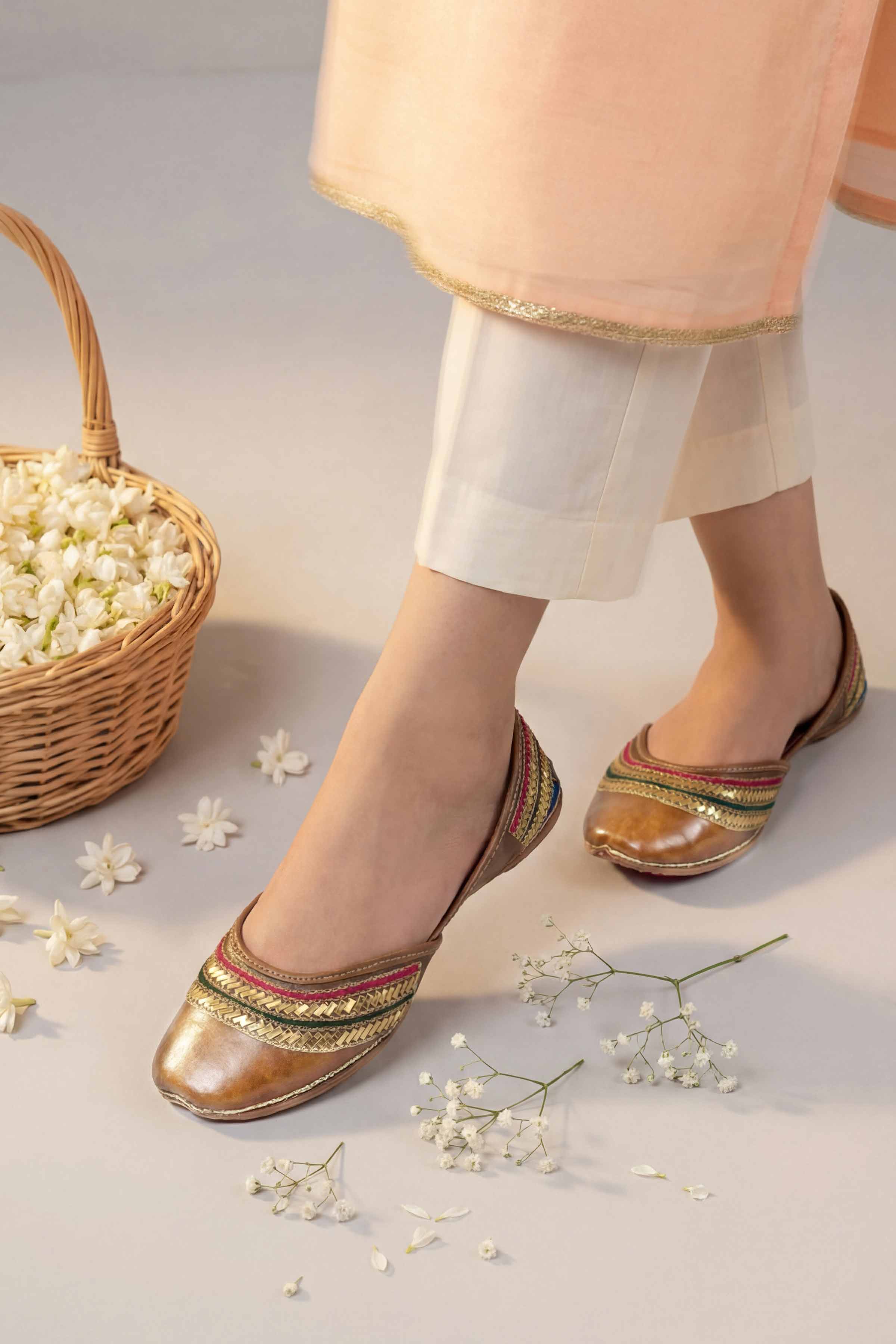 Light Brown Khussa-1596933713