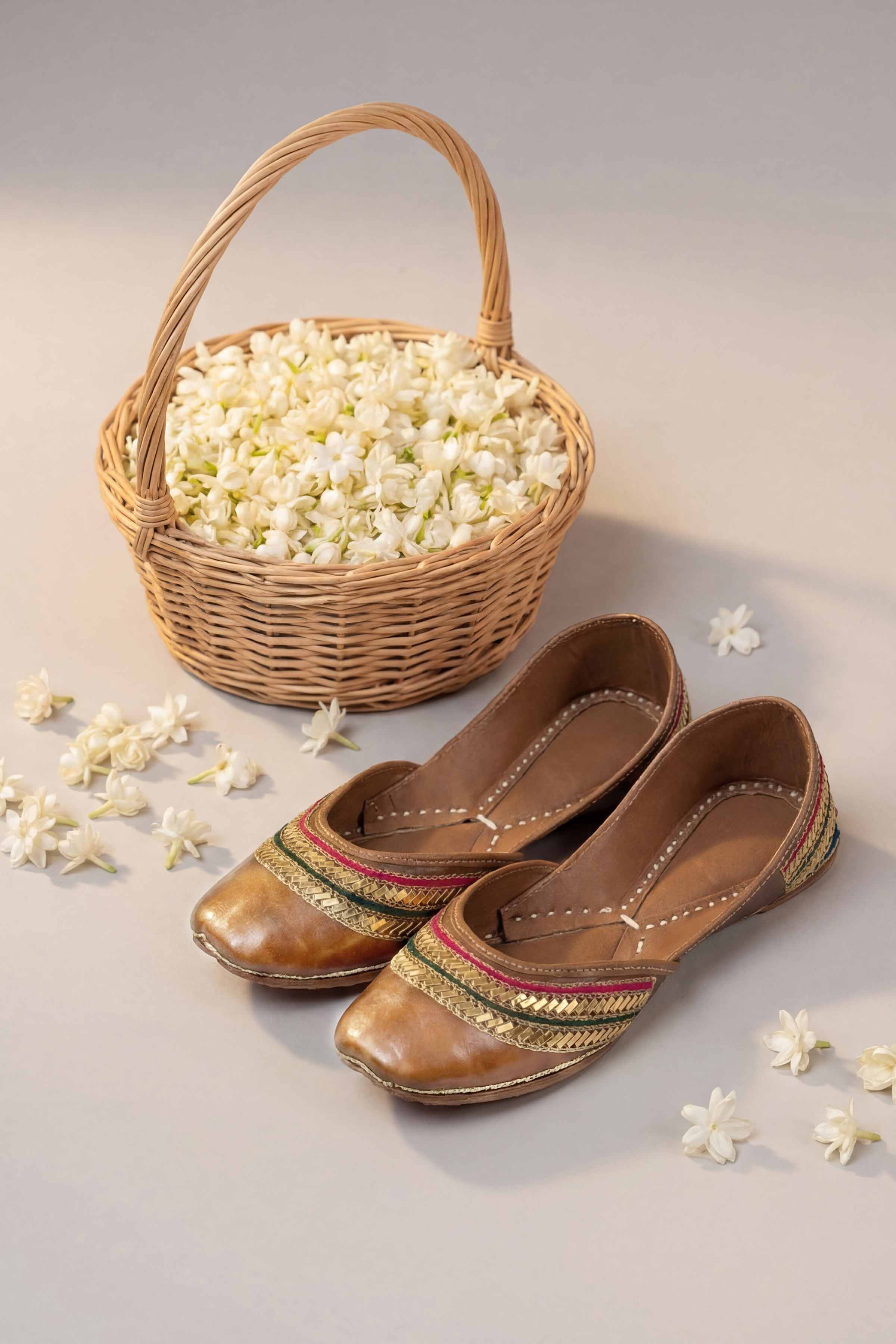 Light Brown Khussa-1596933713