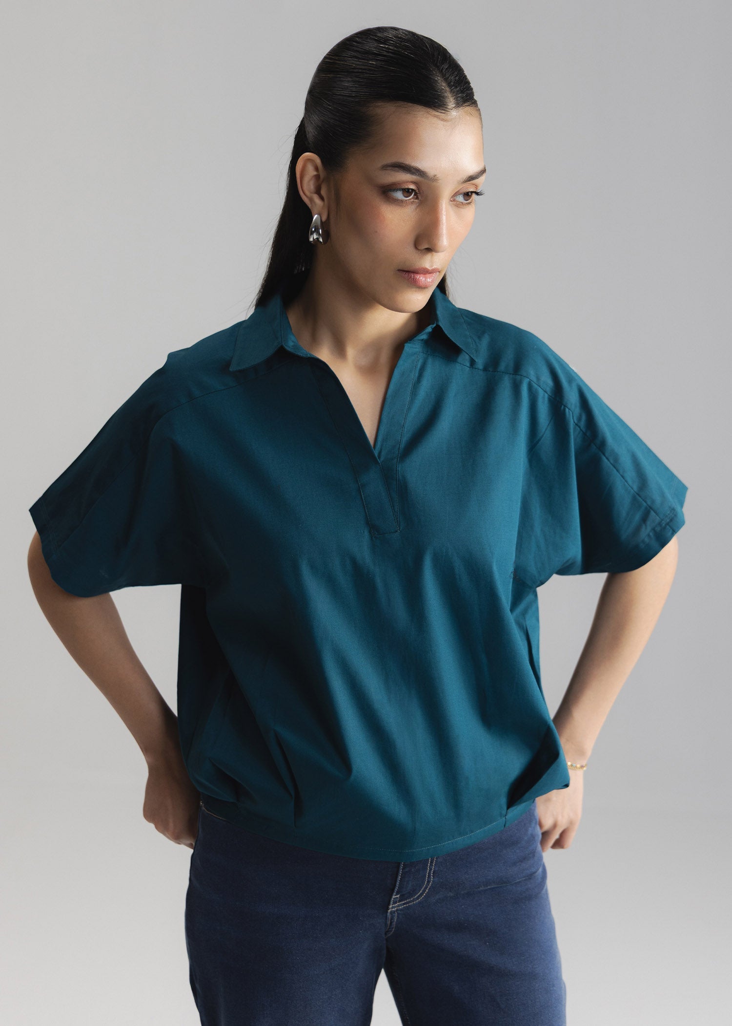 V-Placket Shirt- WS26-61