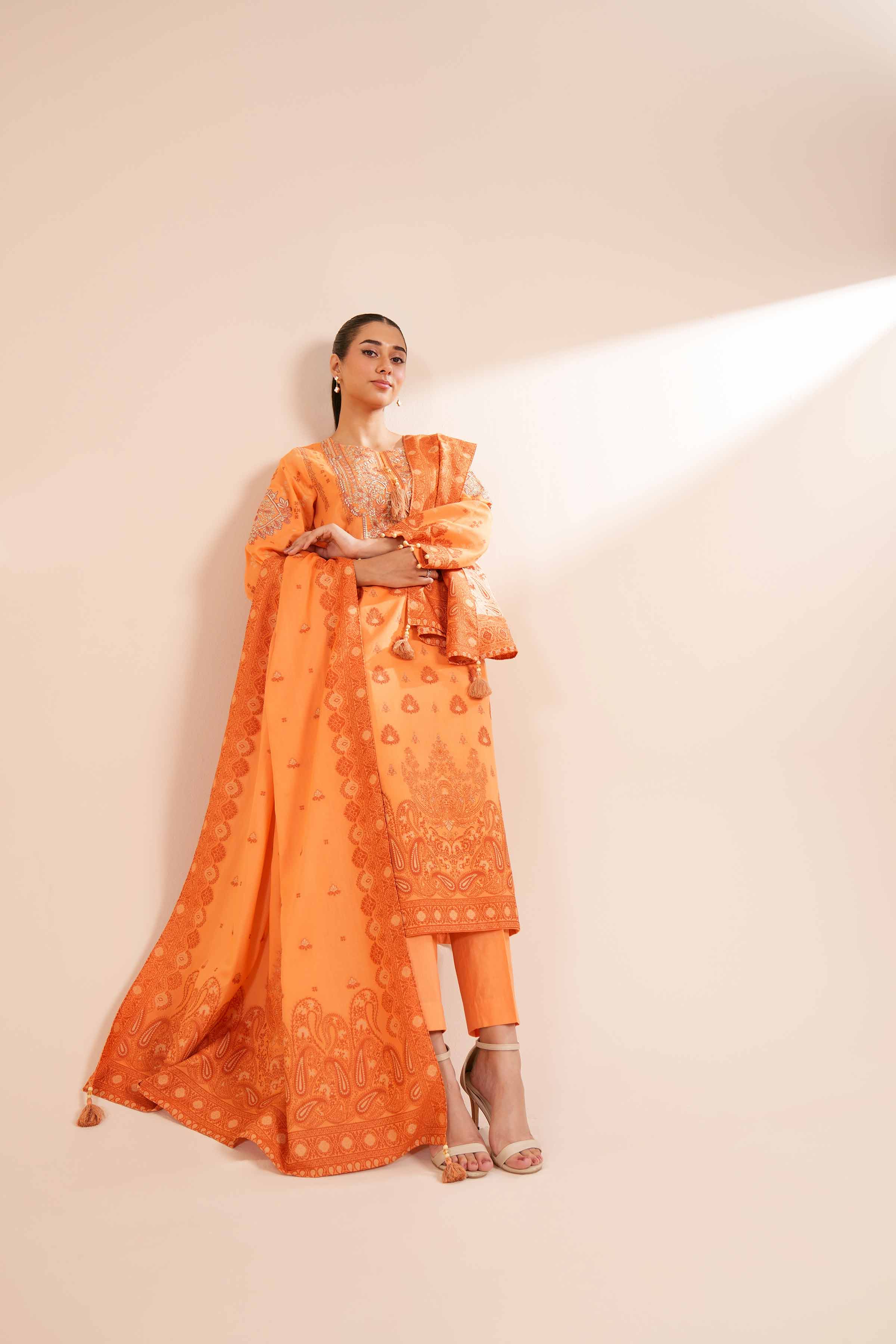 2 Piece - Jacquard Embroidered Suit - 42402163