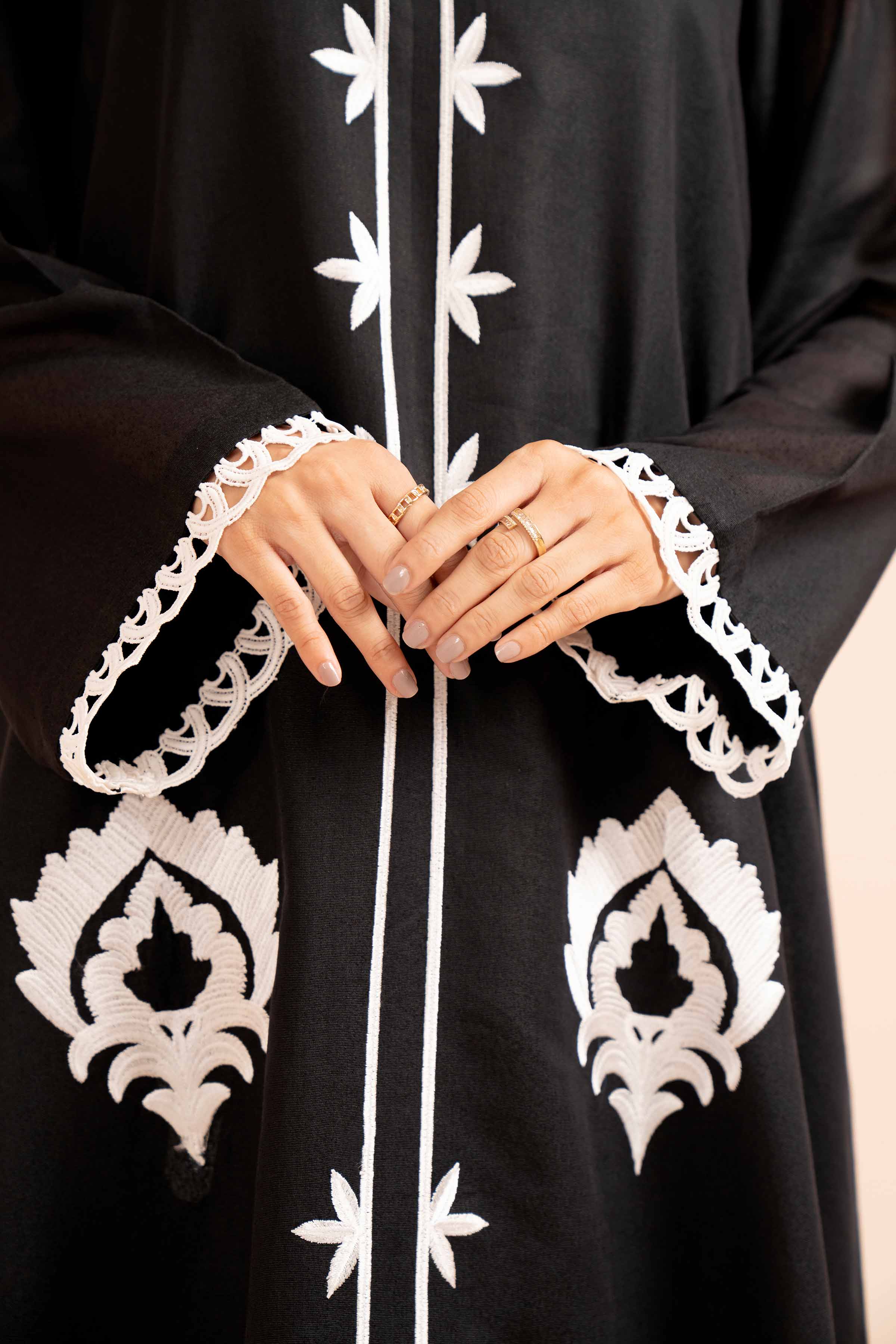 2 Piece - Dyed Embroidered Suit - 42404043