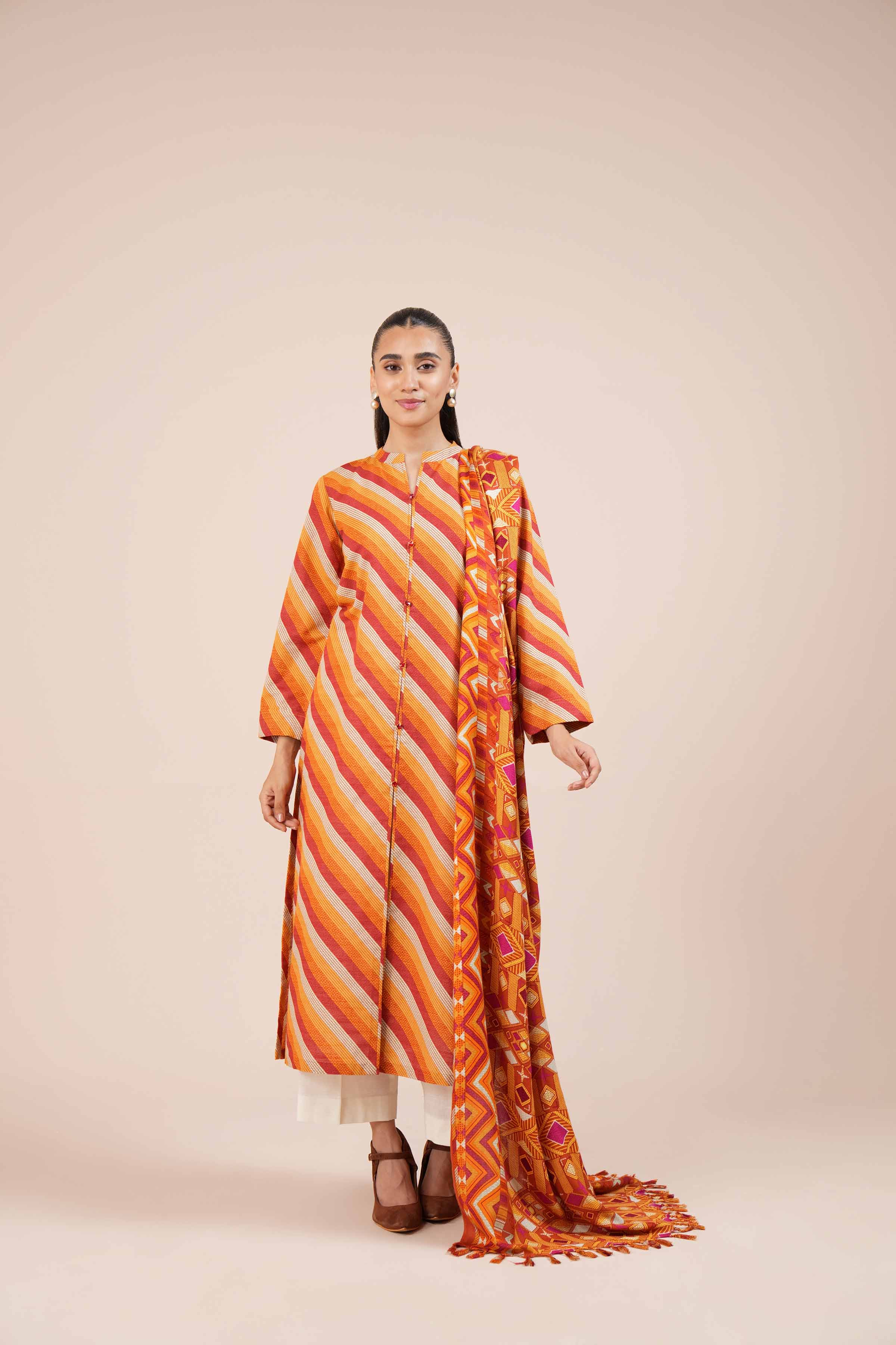 3 Piece - Printed Suit - 42404190