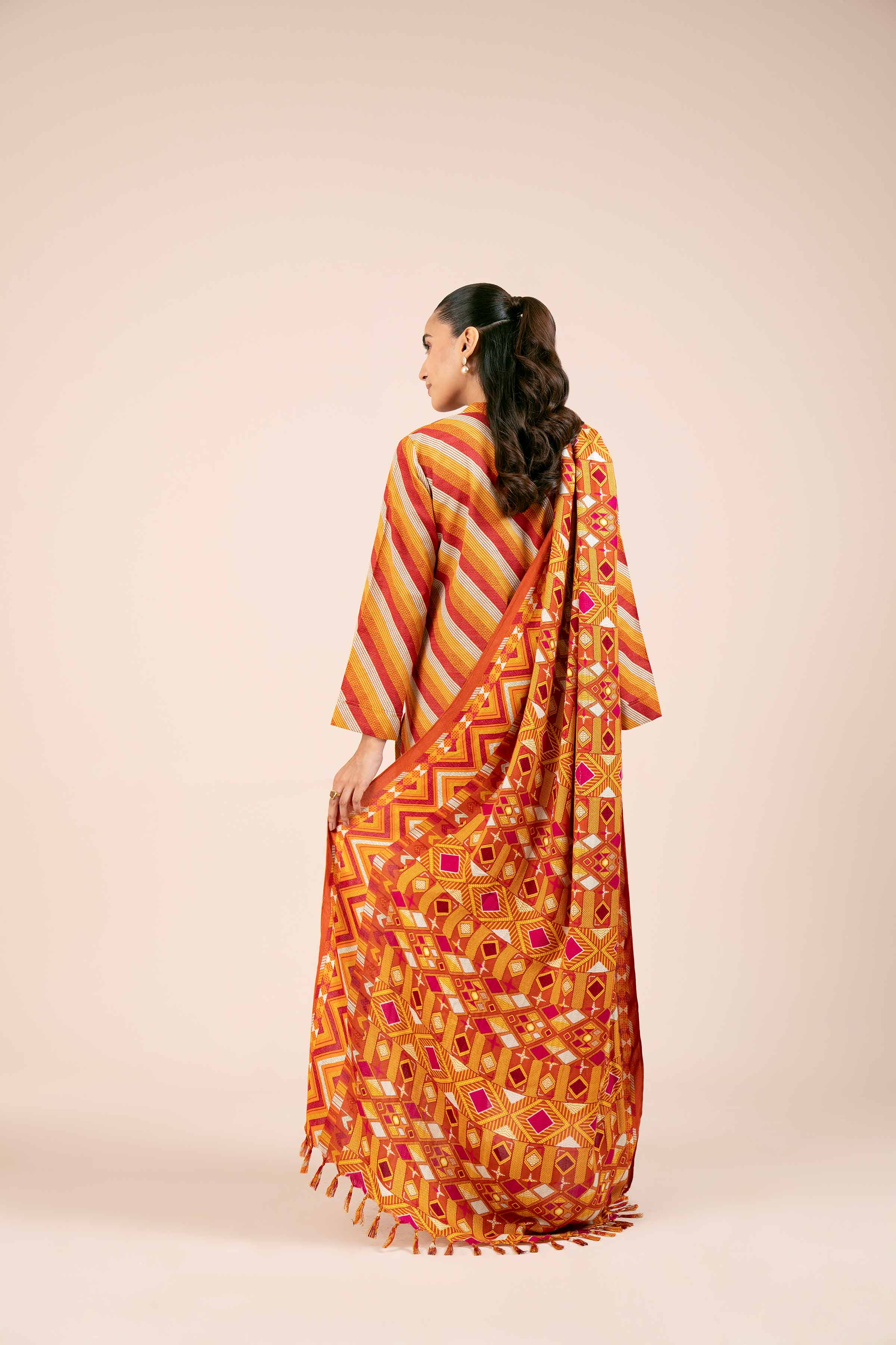 3 Piece - Printed Suit - 42404190