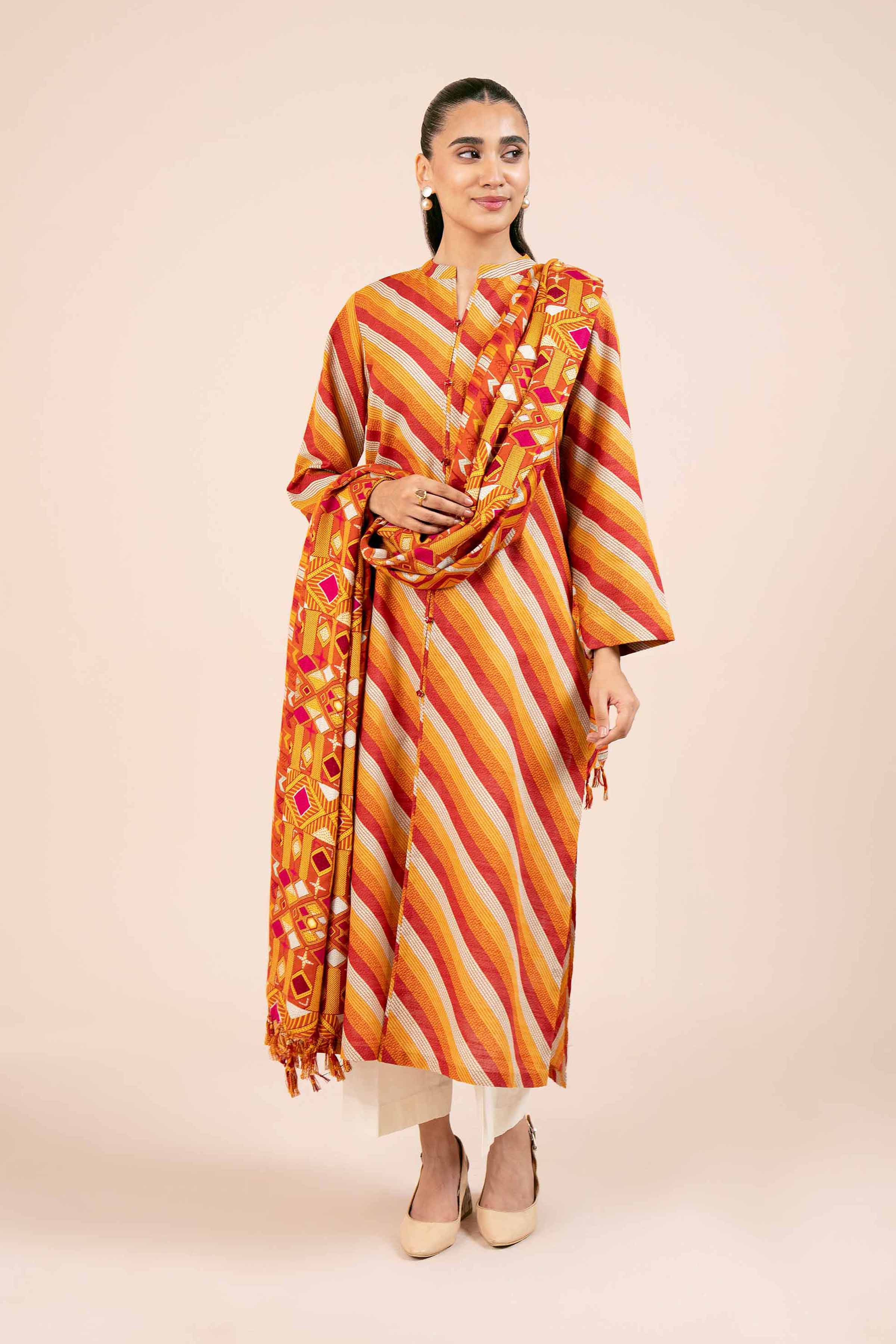 3 Piece - Printed Suit - 42404190