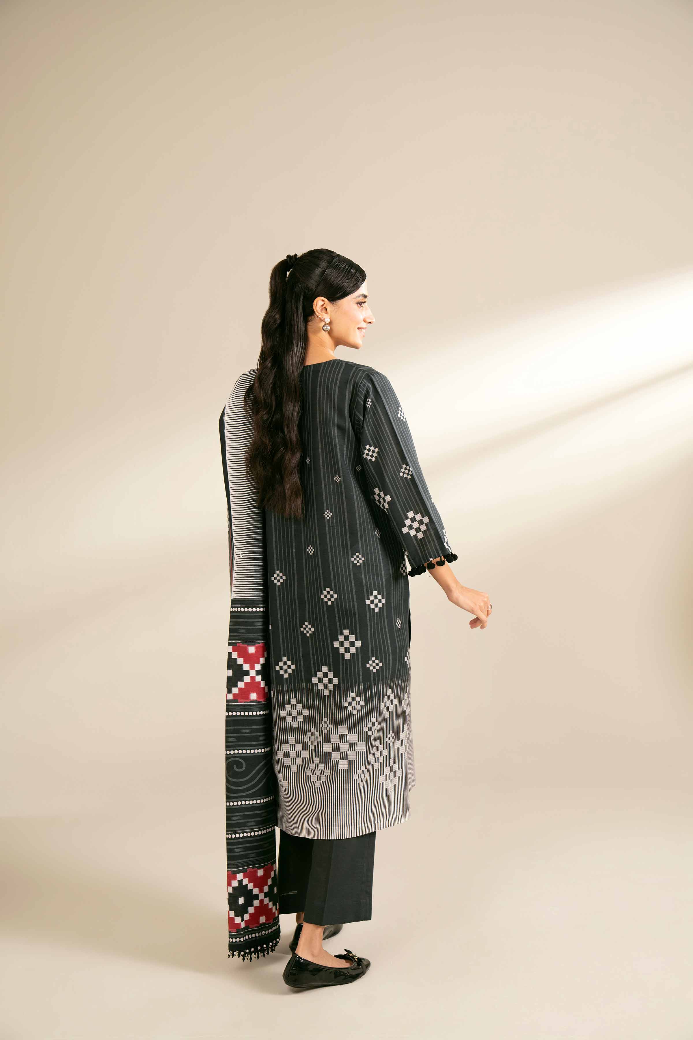 3 Piece - Digital Printed Suit - 42404221