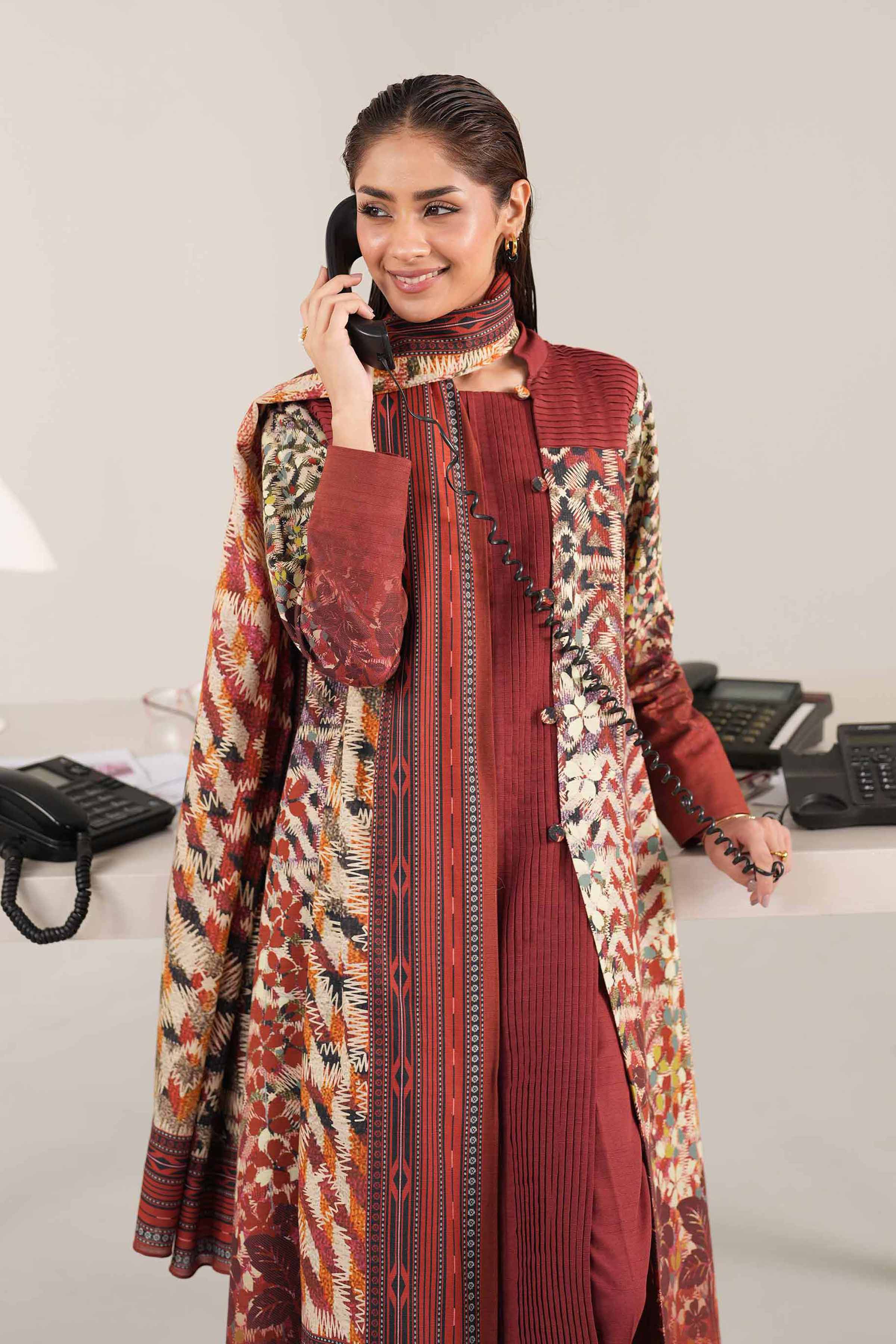 3 Piece - Digital Printed Suit - 42404226