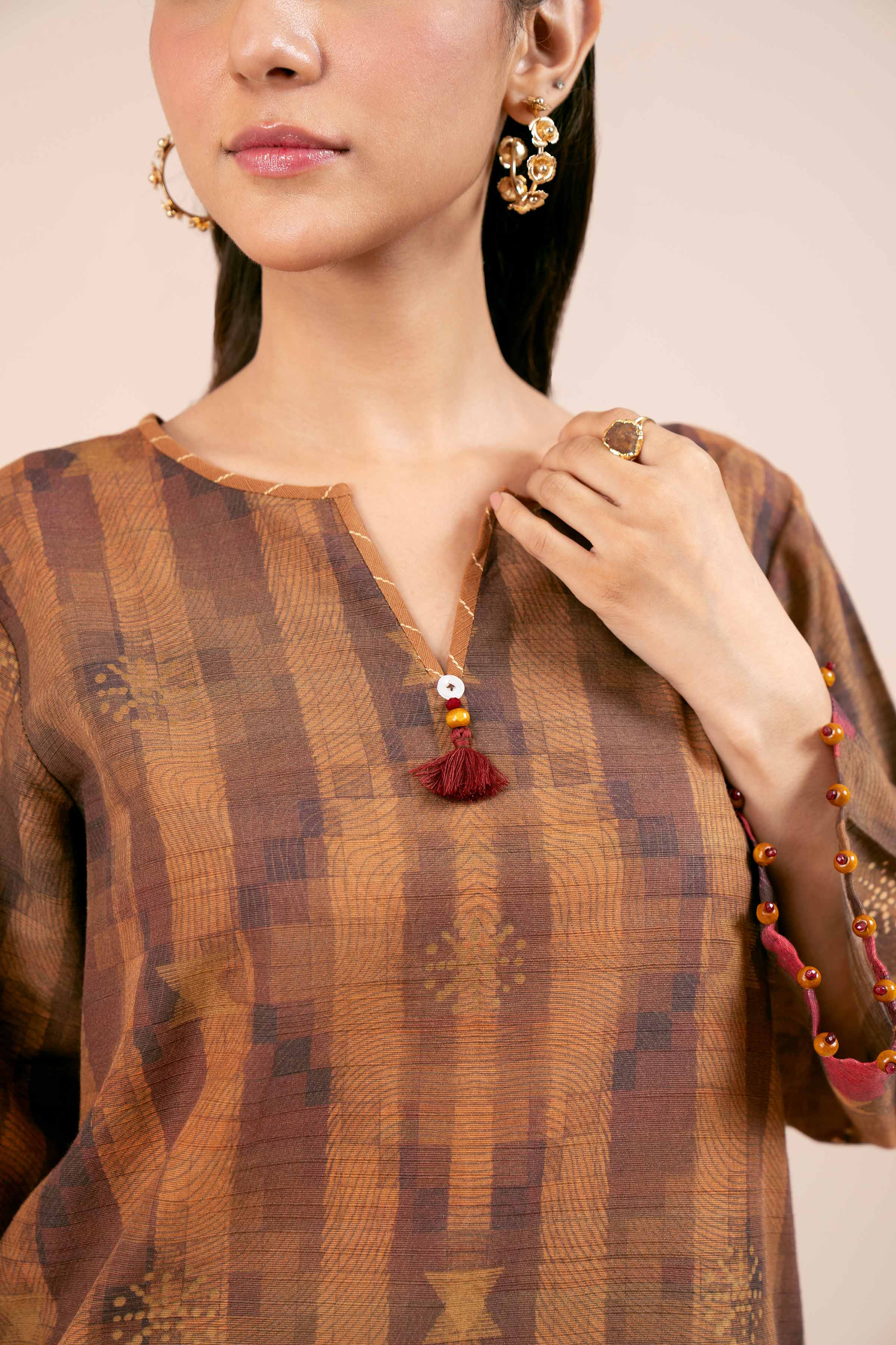 3 Piece - Digital Printed Suit - 42404228