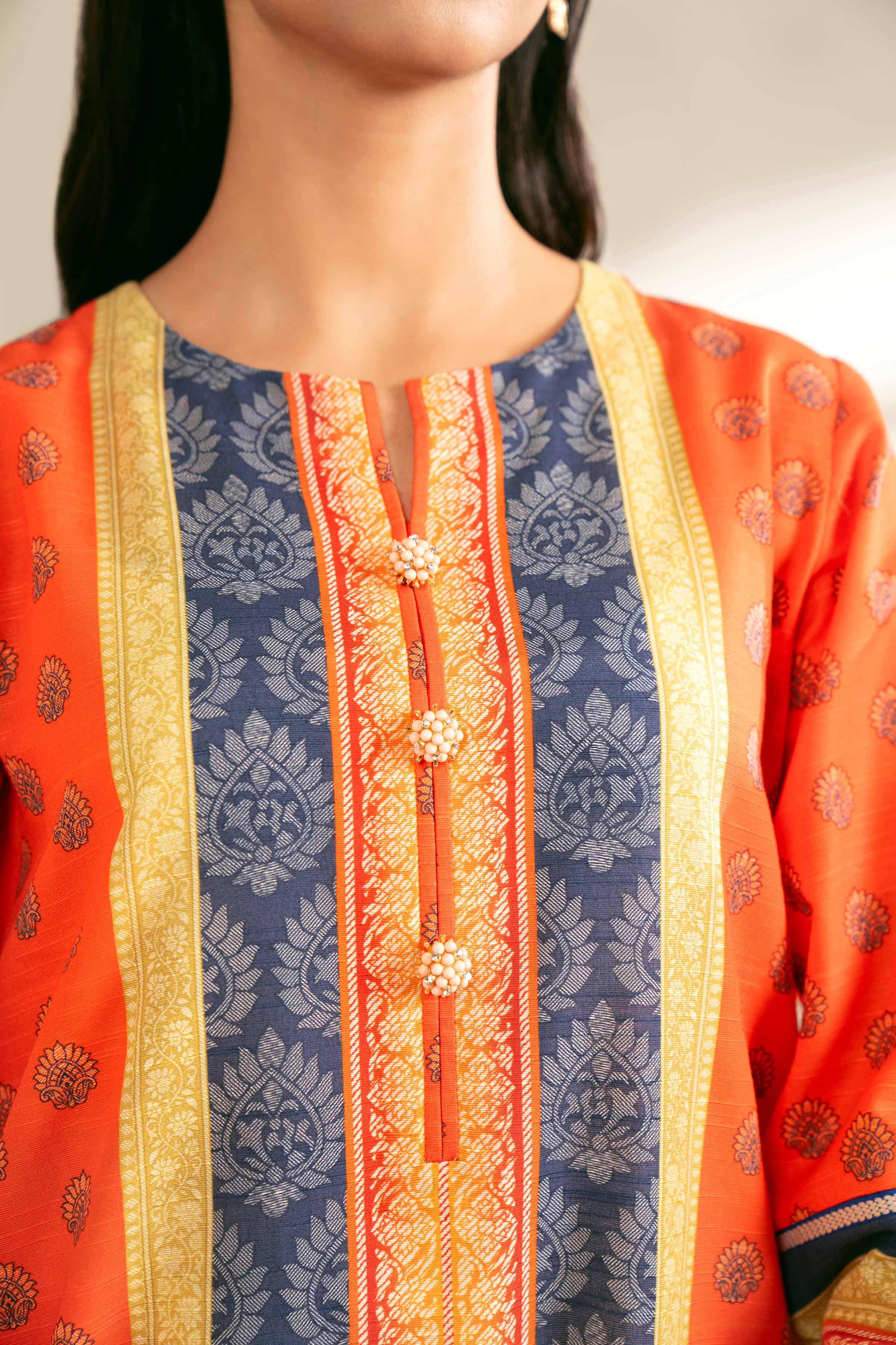 3 Piece - Digital Printed Suit - 42404230