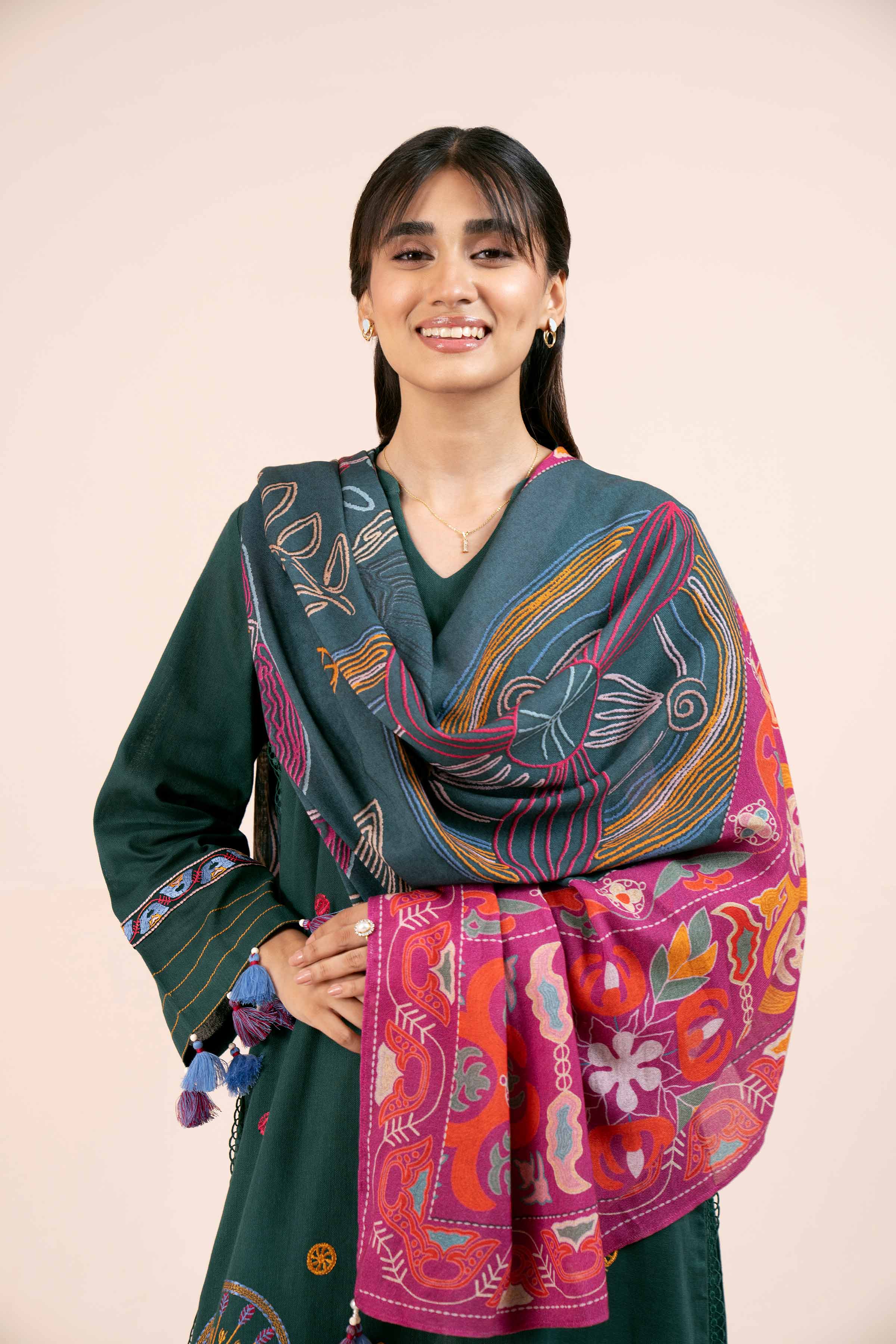3 Piece - Embroidered Suit - 42404236