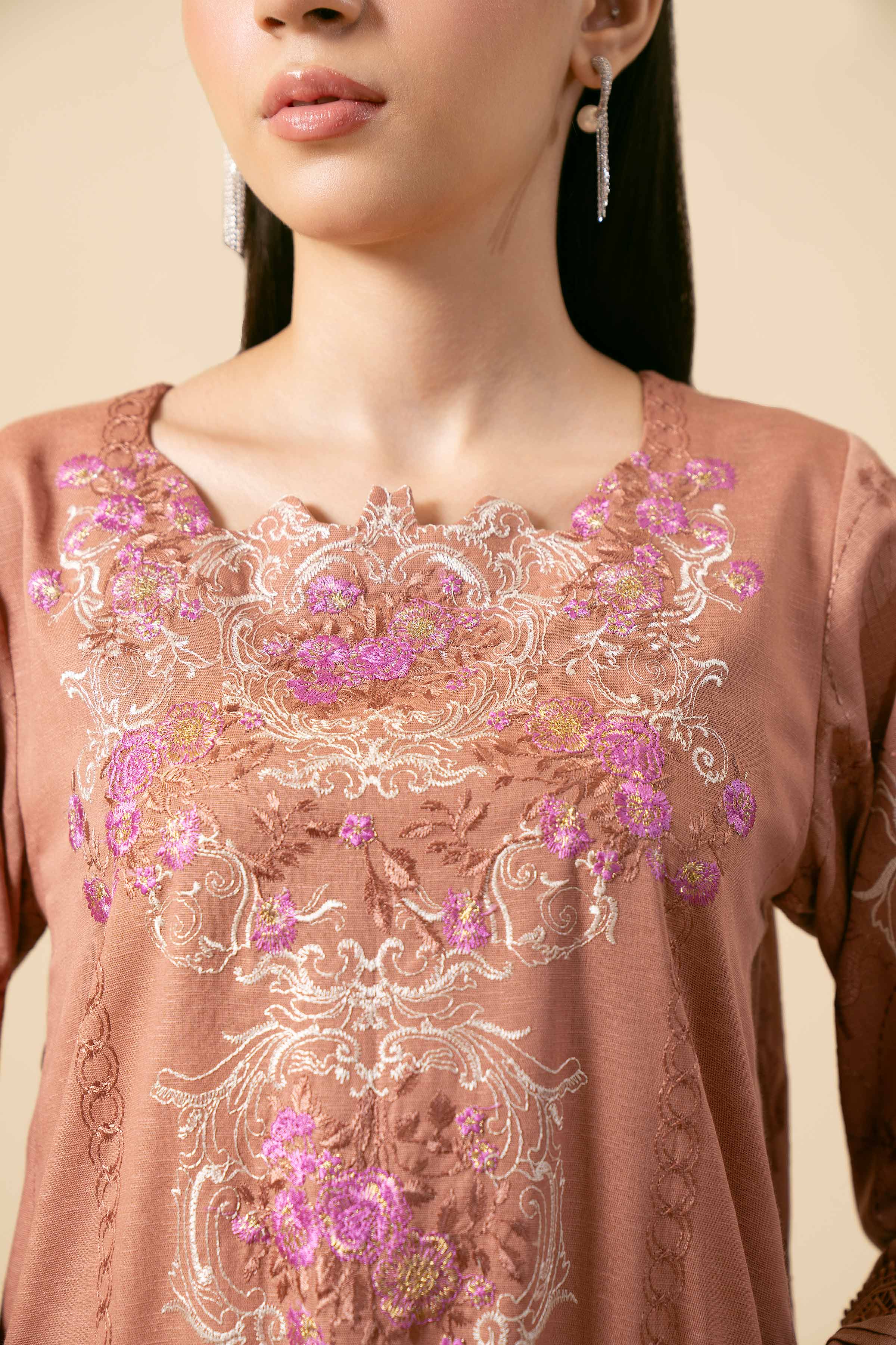 3 Piece - Embroidered Suit - 42404264