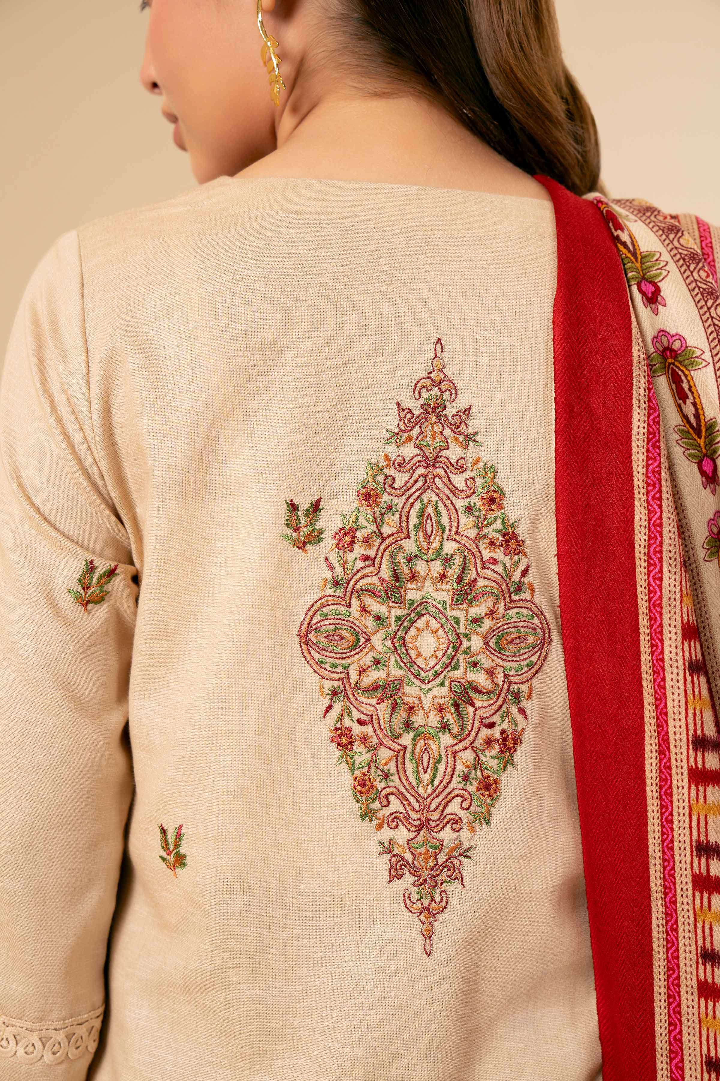 3 Piece - Embroidered Suit - 42404277