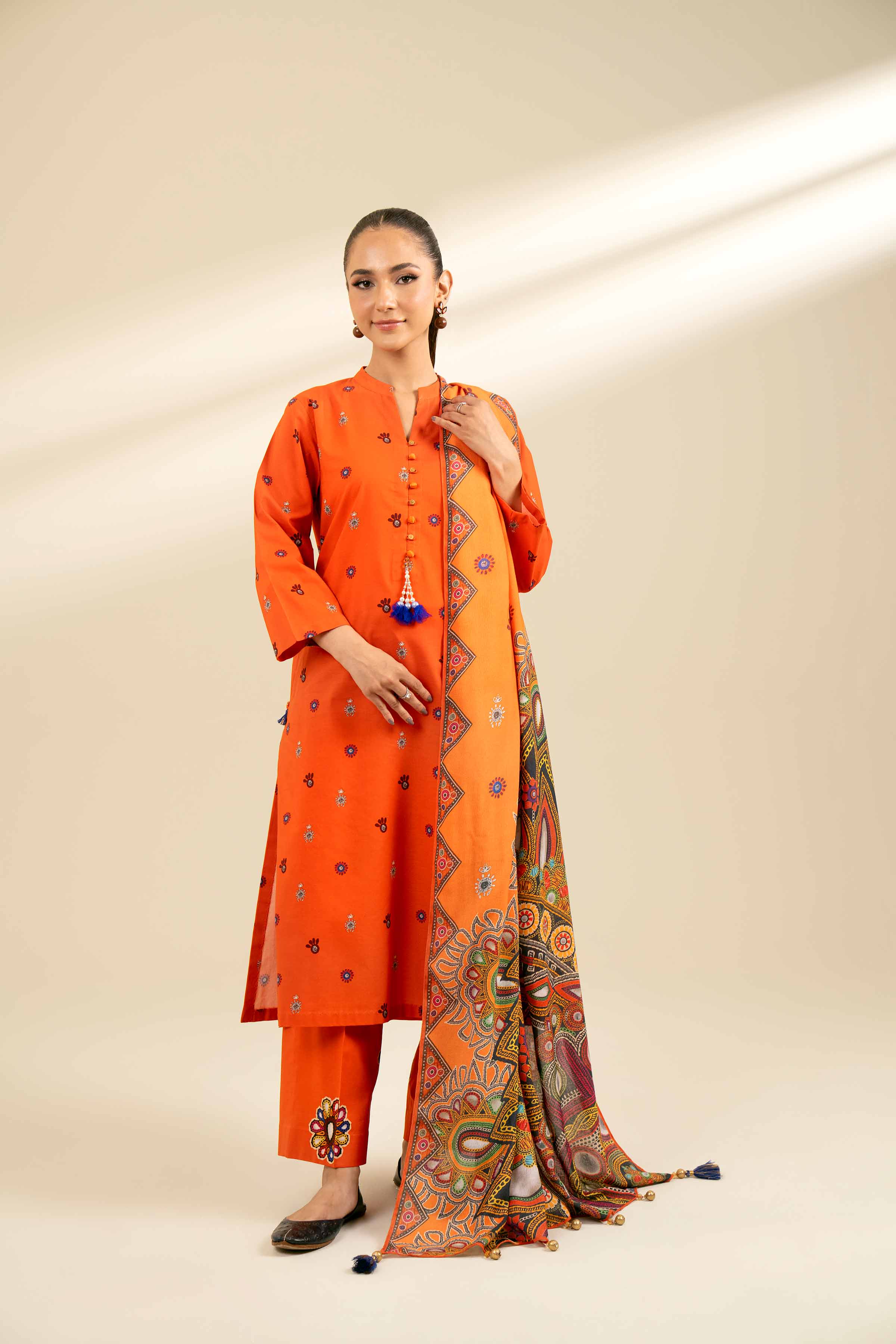 3 Piece - Printed Suit - 42404316