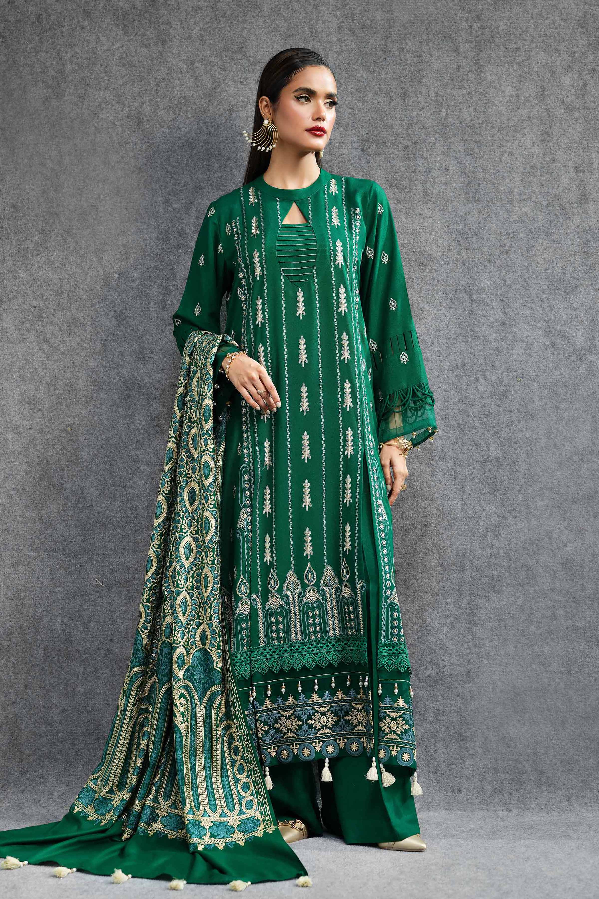 3 Piece - Embroidered Suit - 42404388