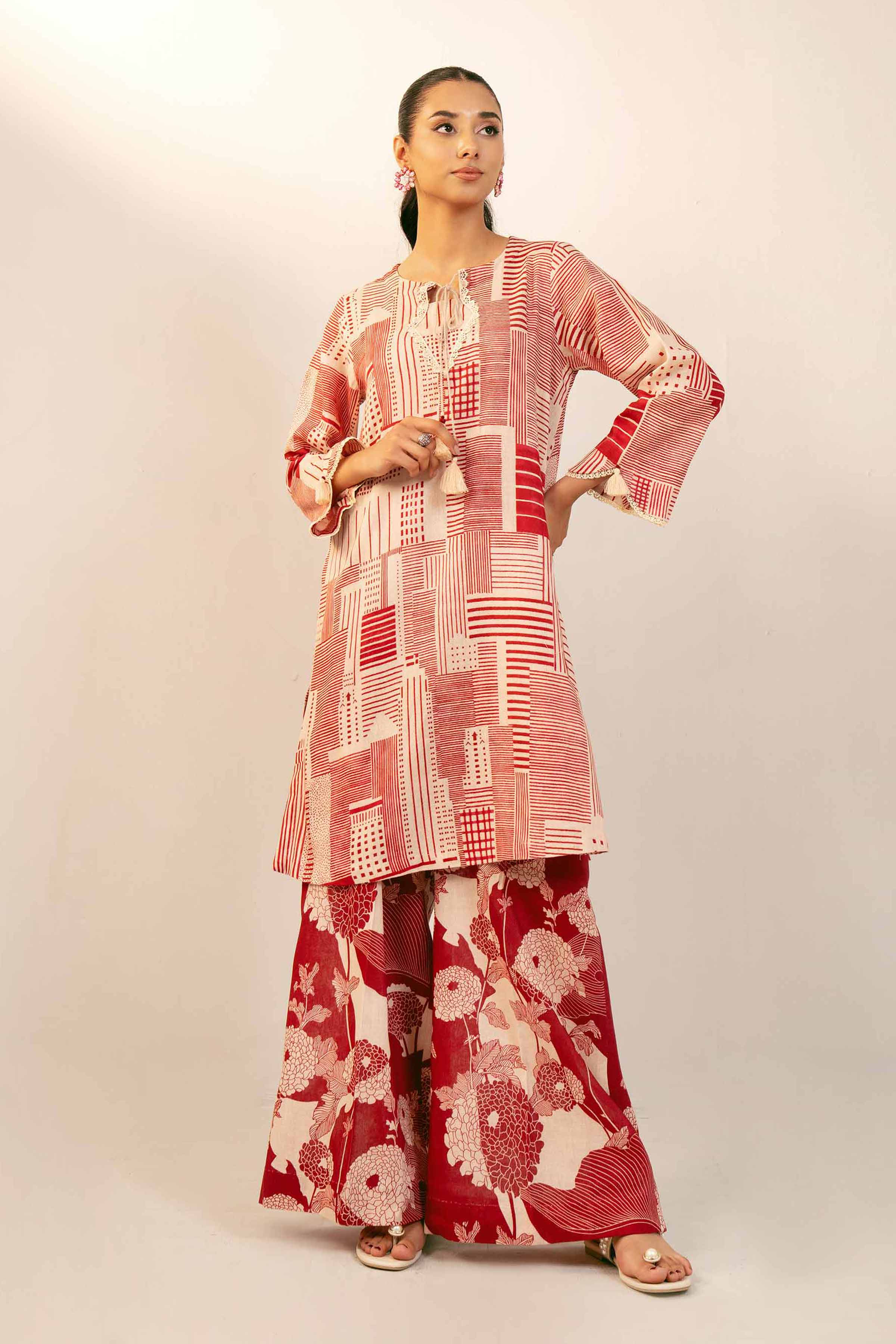 2 Piece - Printed Suit - 42404426