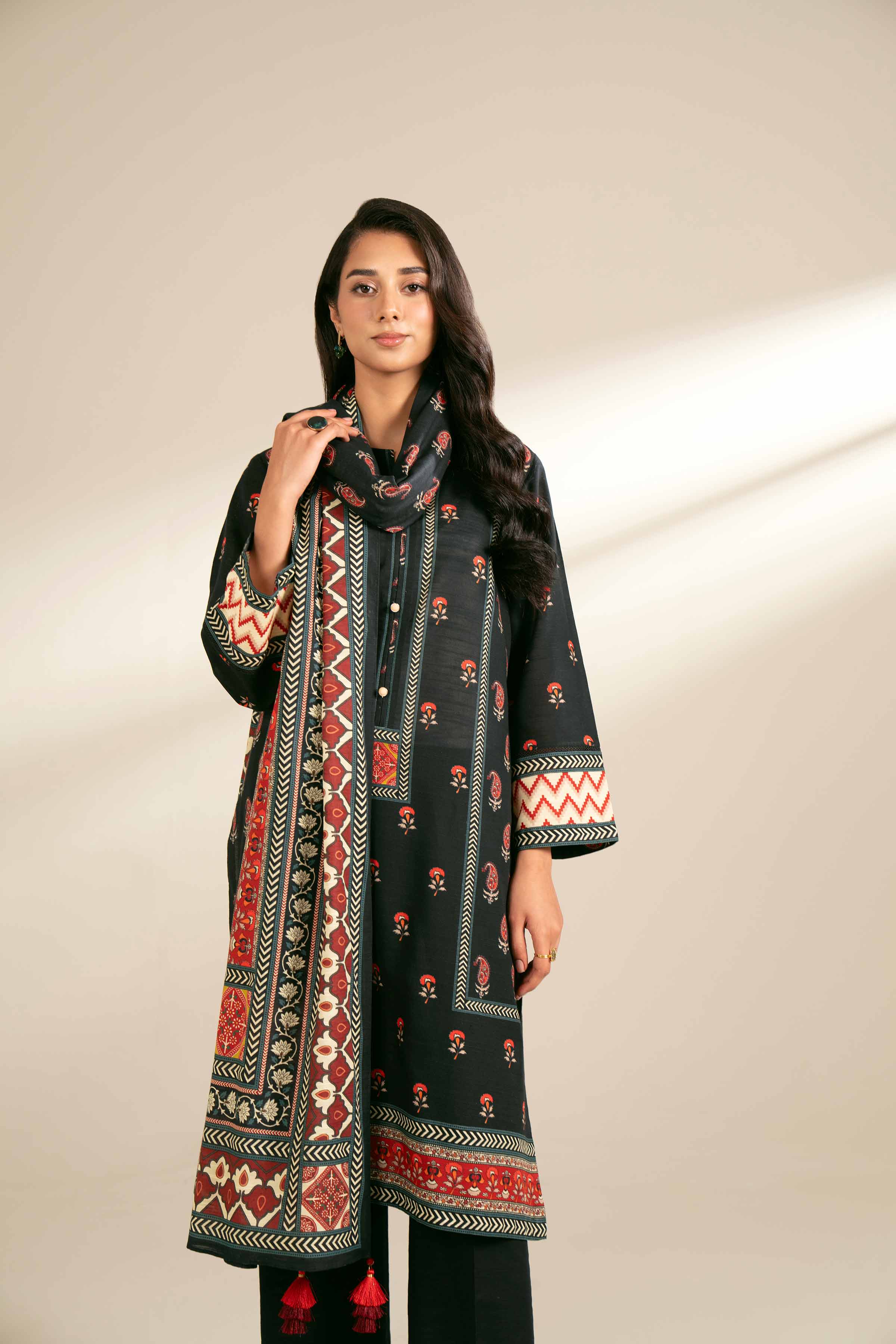 3 Piece - Digital Printed Suit - 42404929