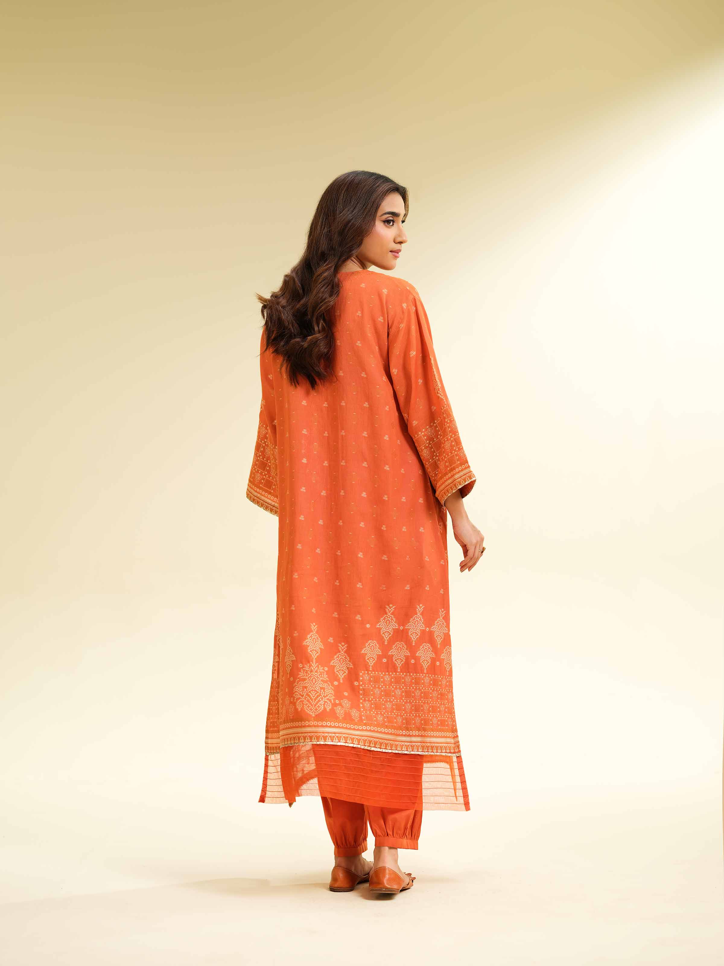 2 Piece - Jacquard Embroidered Suit - 42501028