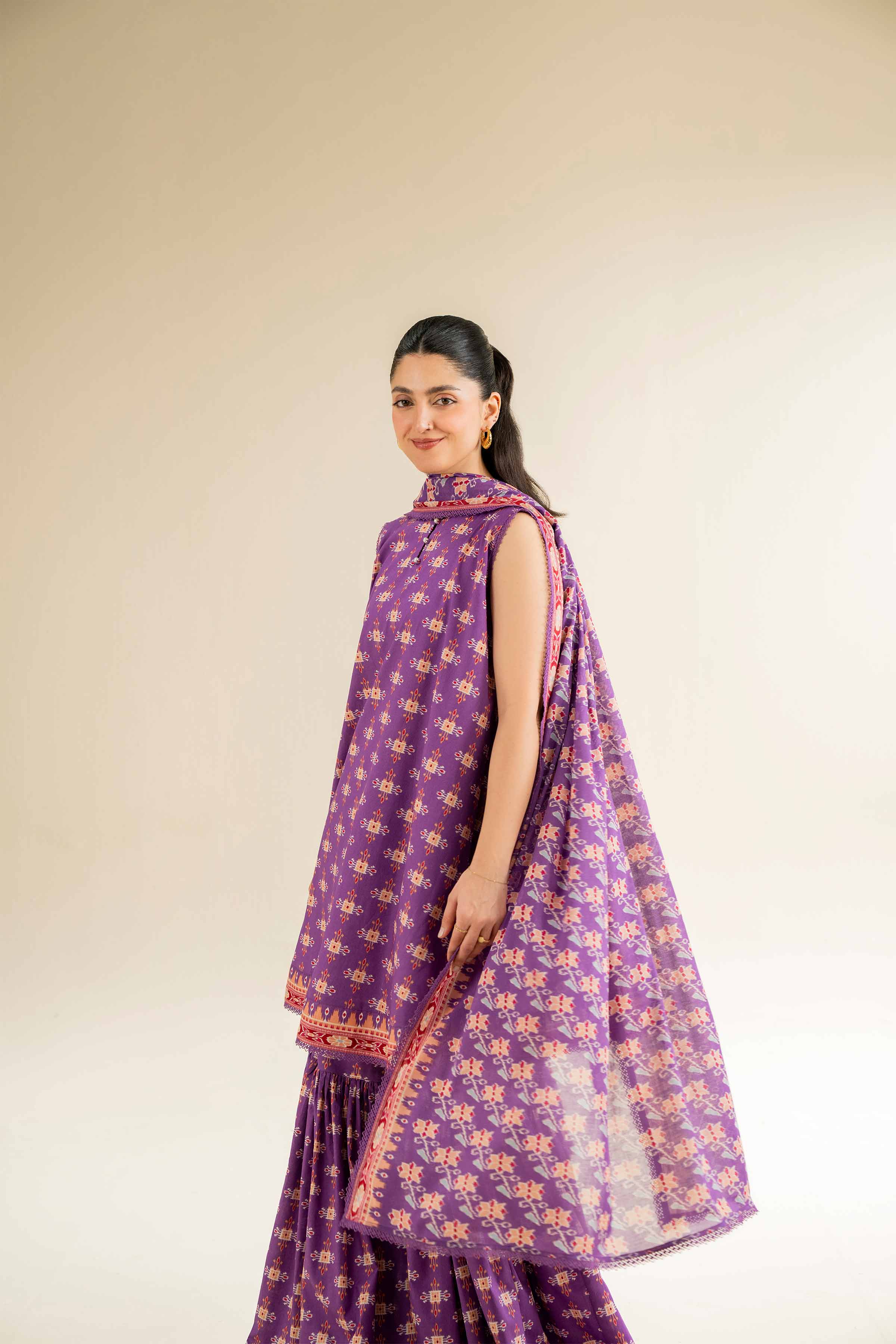 3 Piece - Printed Suit - 42501063