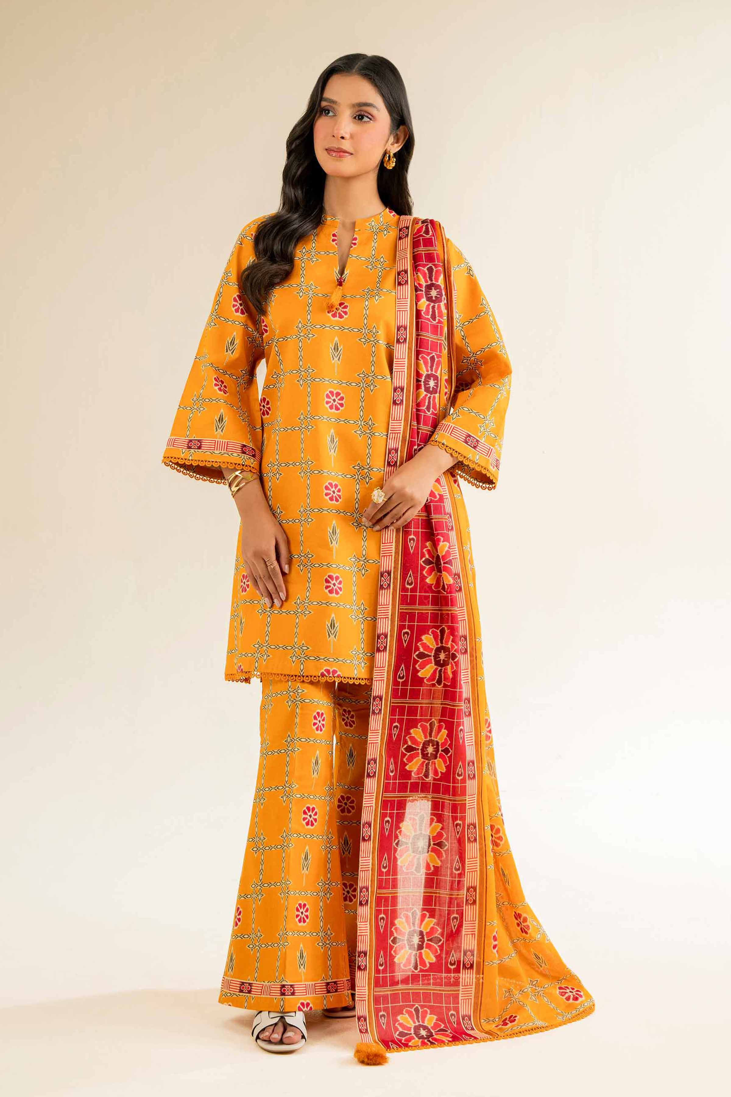 3 Piece - Printed Suit - 42501064