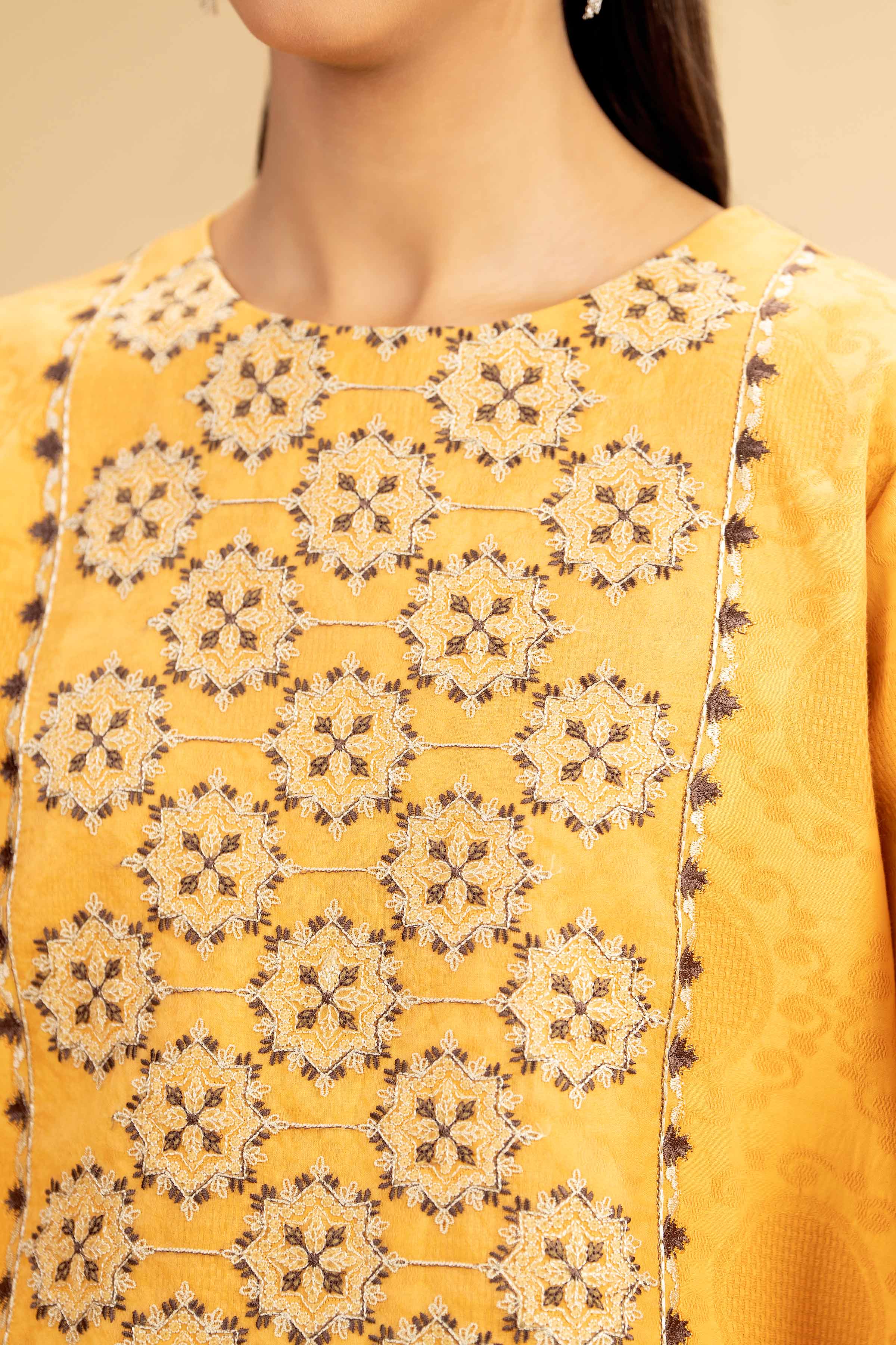 3 Piece - Dyed Embroidered Suit - 42501100