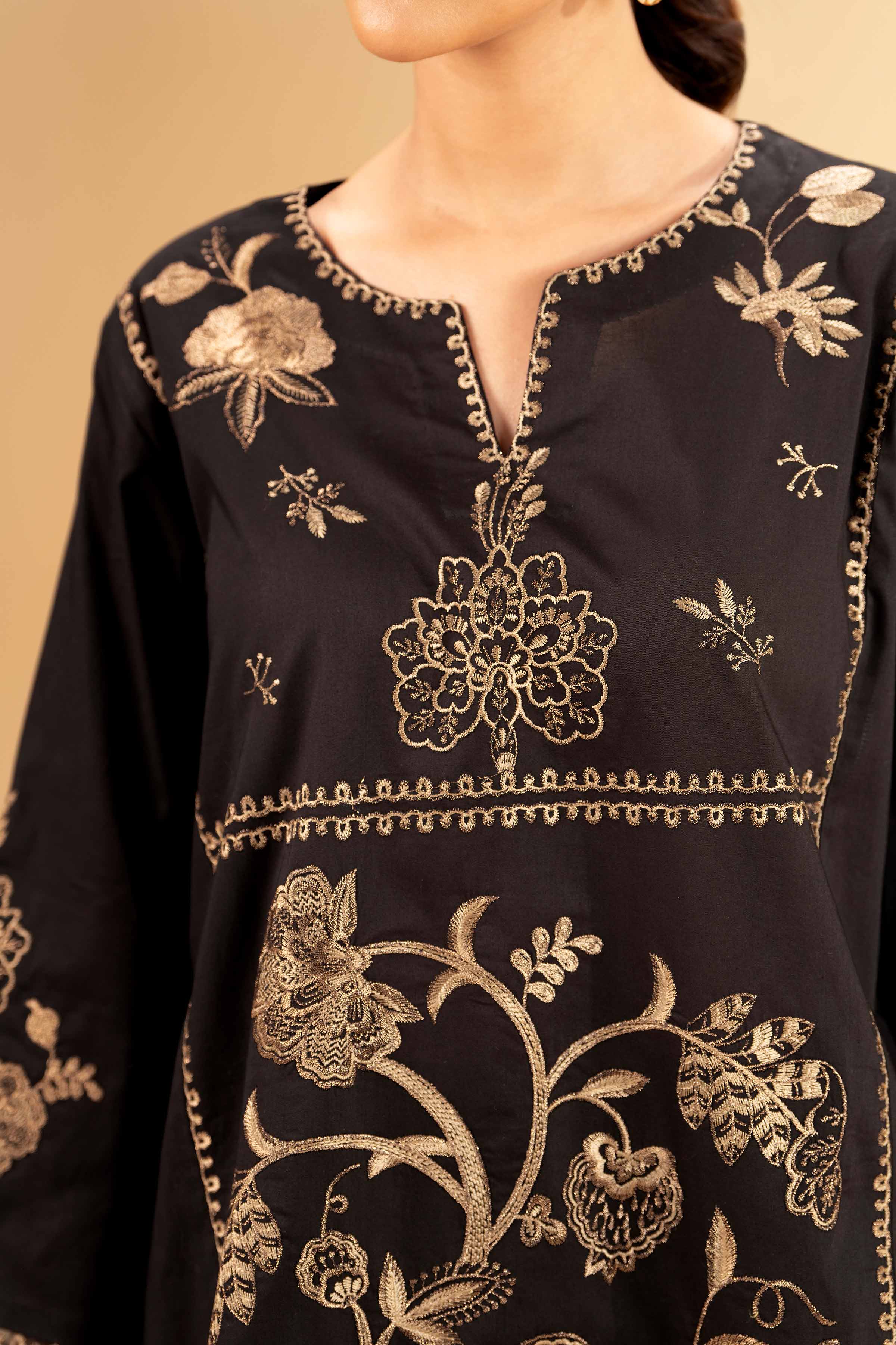 2 Piece - Dyed Embroidered Suit - 42501256