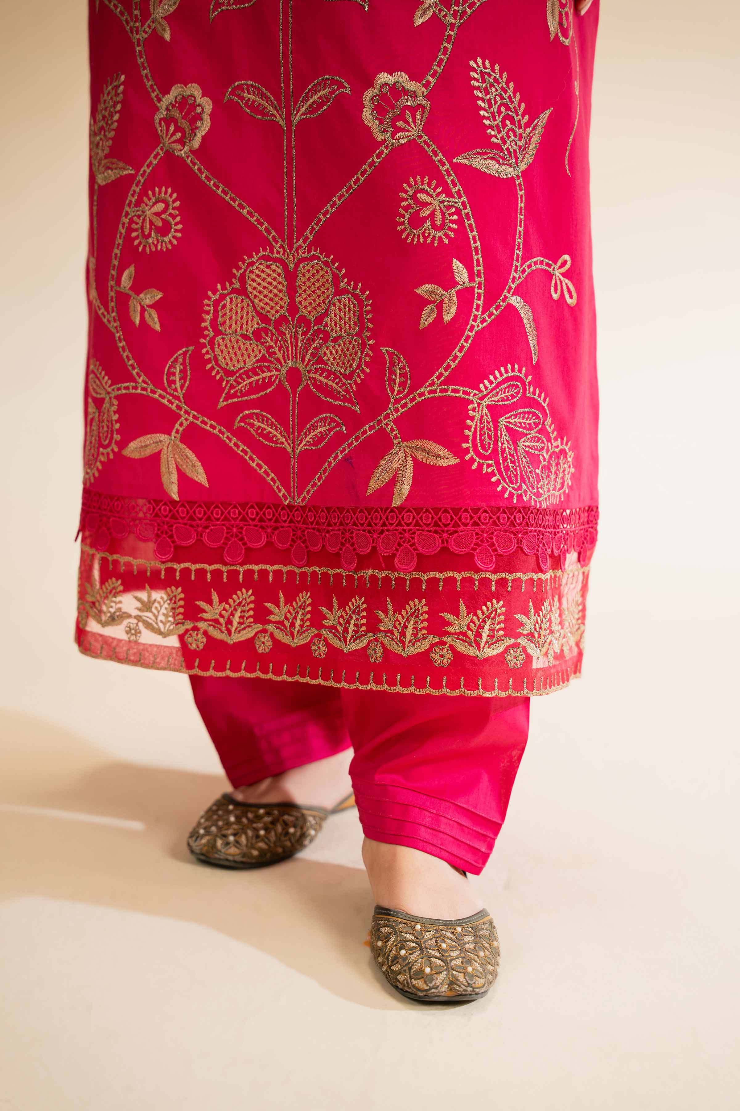 2 Piece - Dyed Embroidered Suit - 42501260