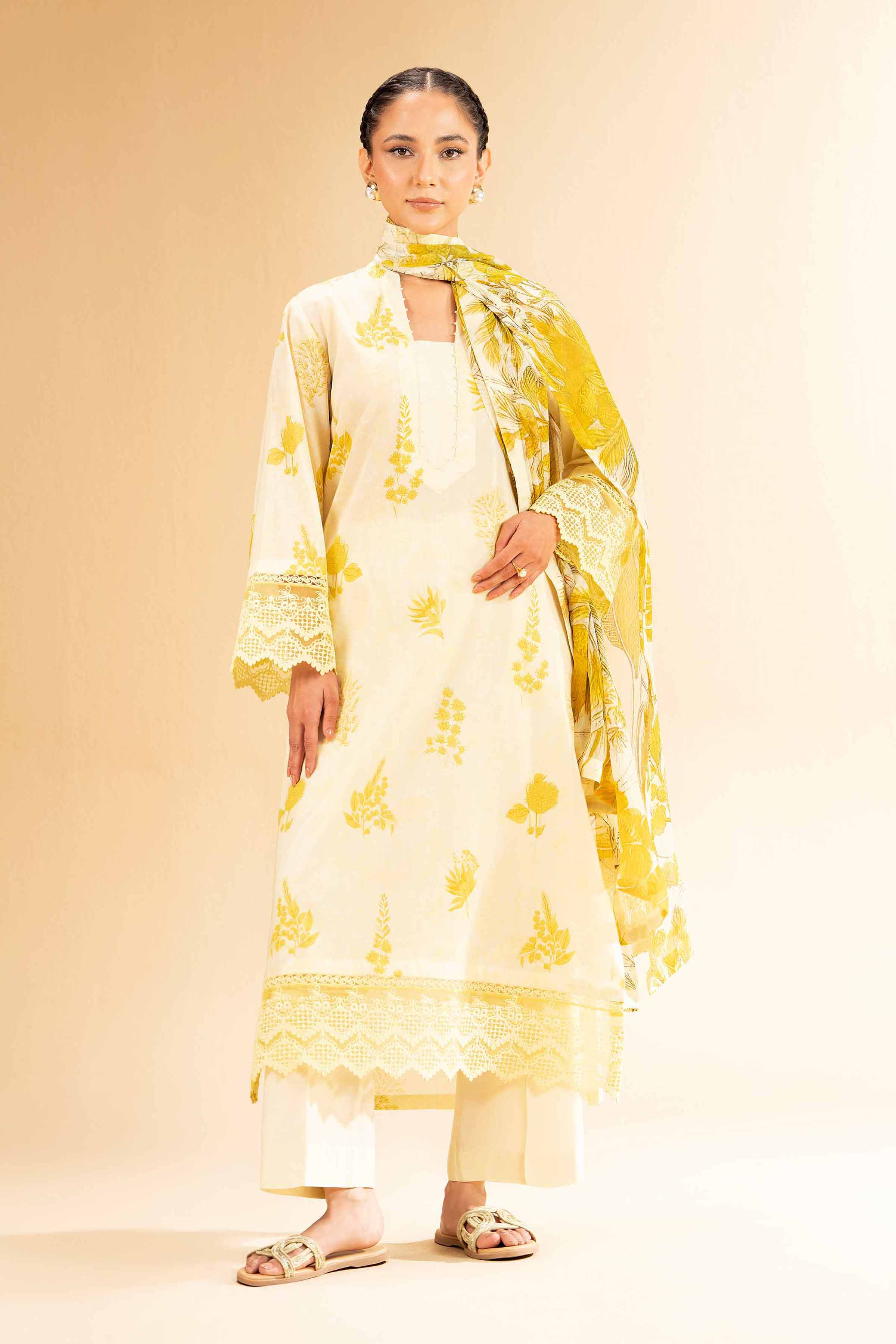 2 Piece - Printed With Laces Suit - 42501274