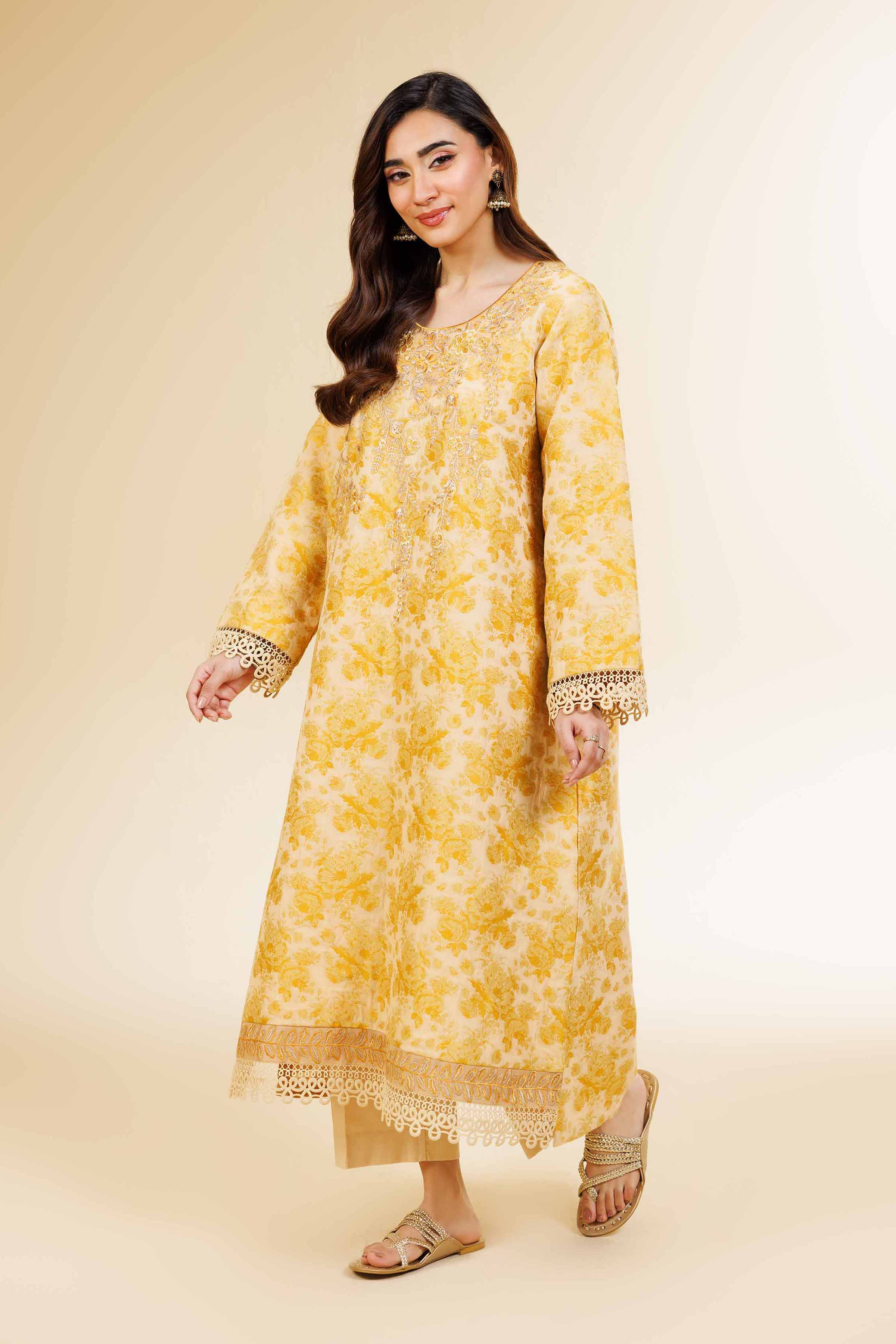 2 Piece - Jacquard Embroidered Suit - 42501286
