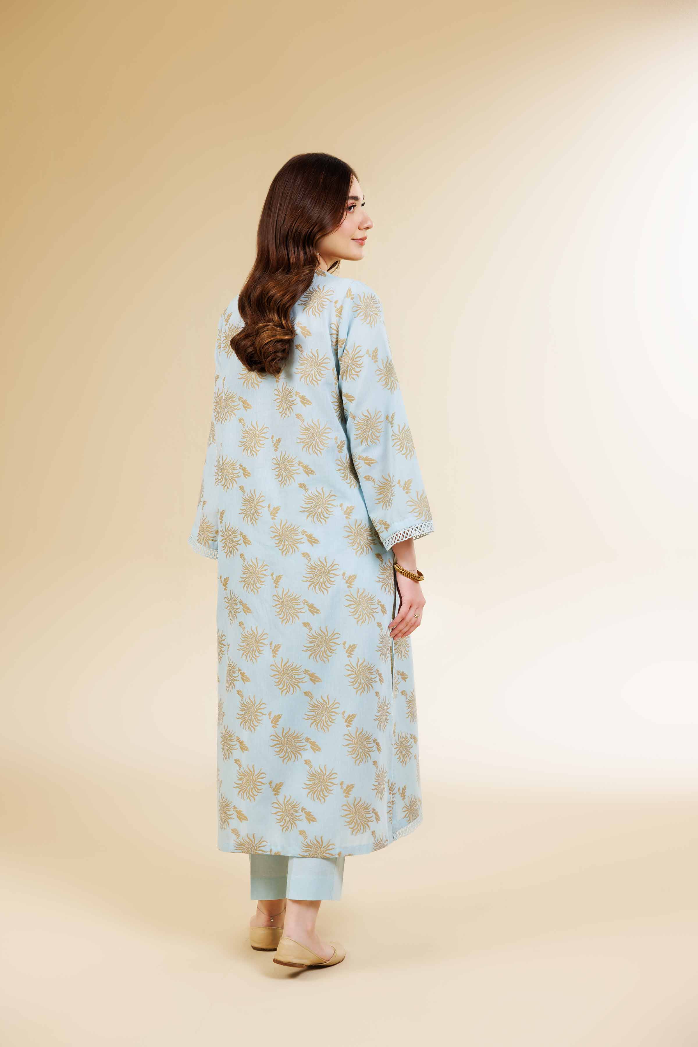 2 Piece - Jacquard Embroidered Suit - 42501295