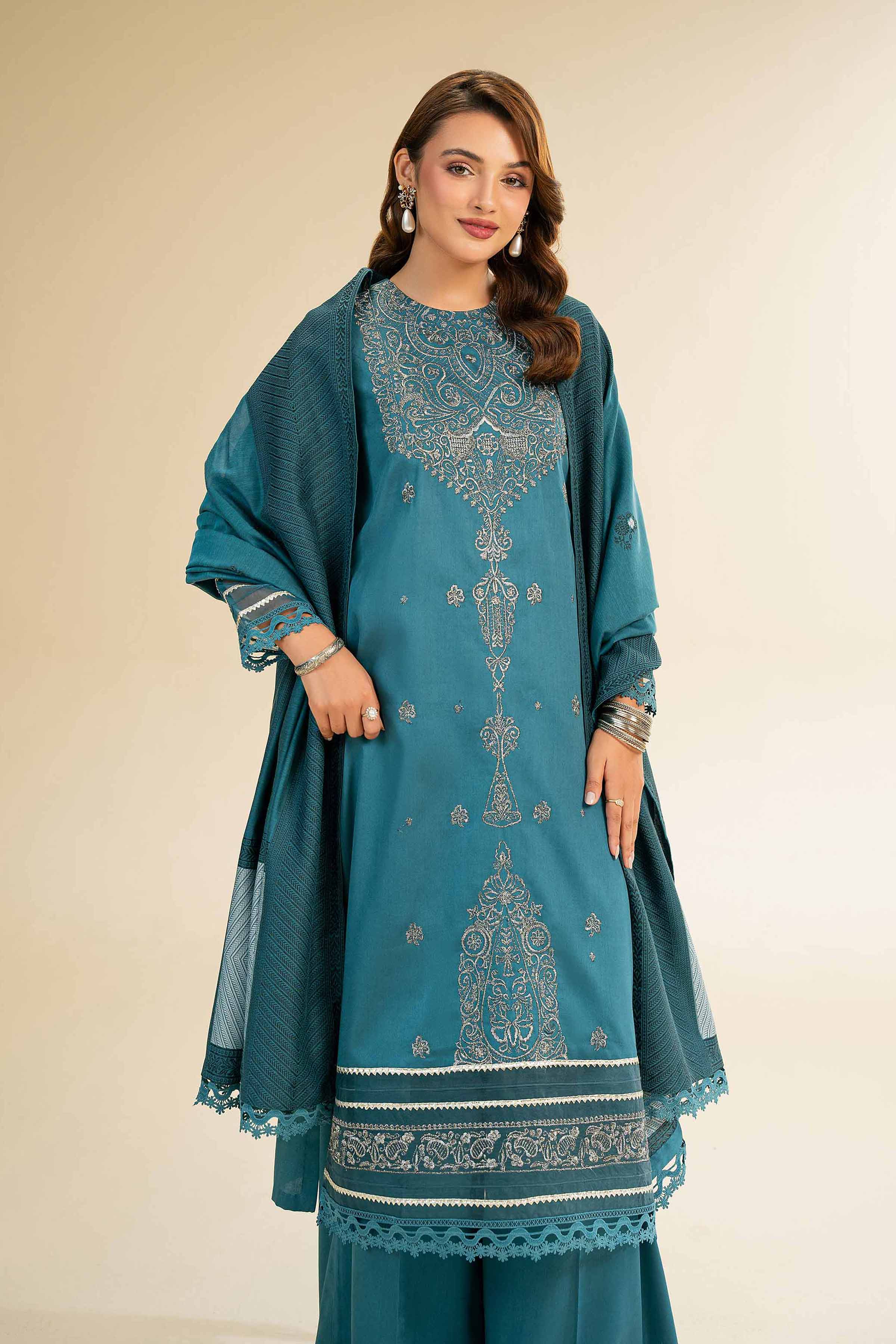 3 Piece - Embroidered Suit - 42501388