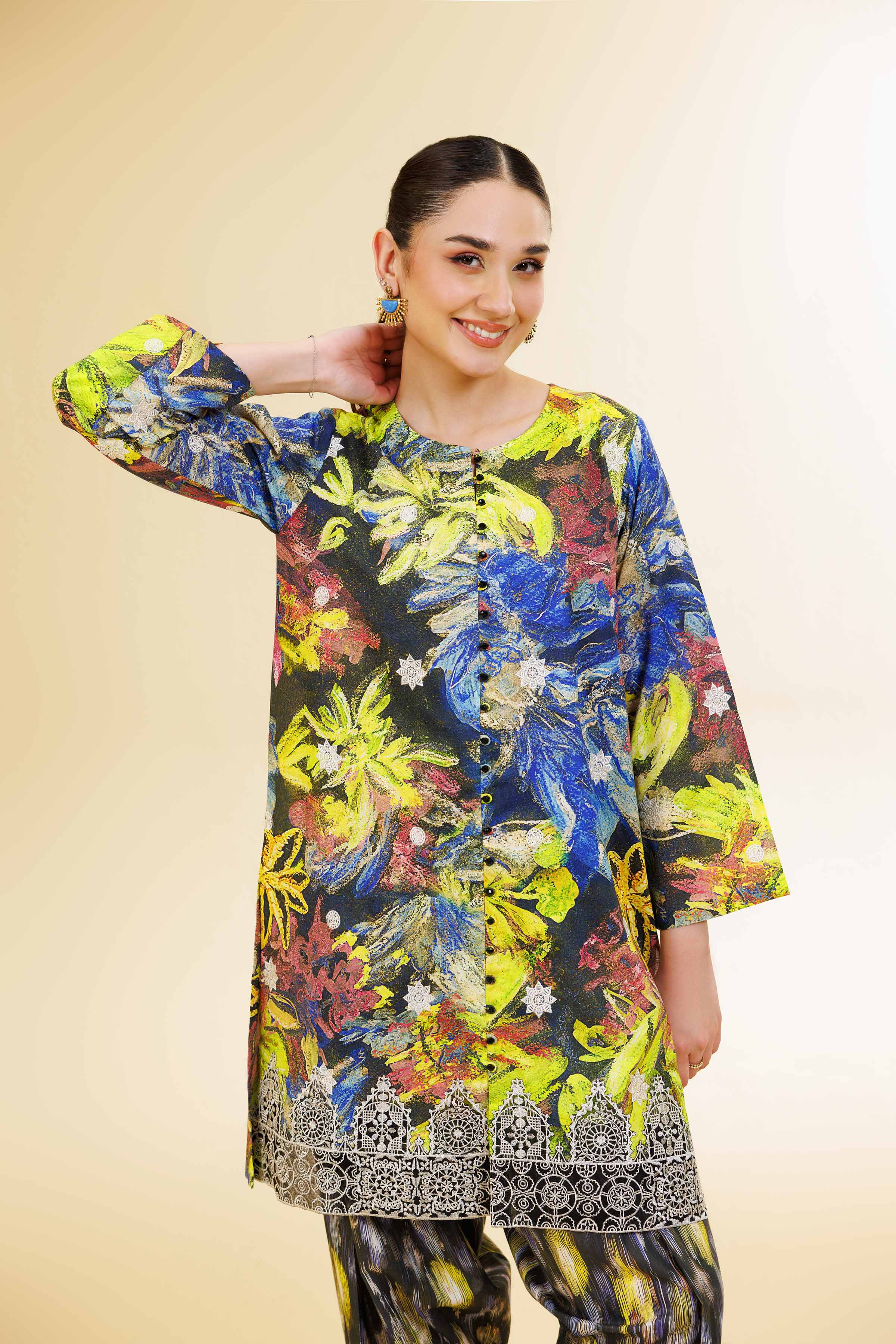 2 Piece - Digital Printed Suit - 42501564