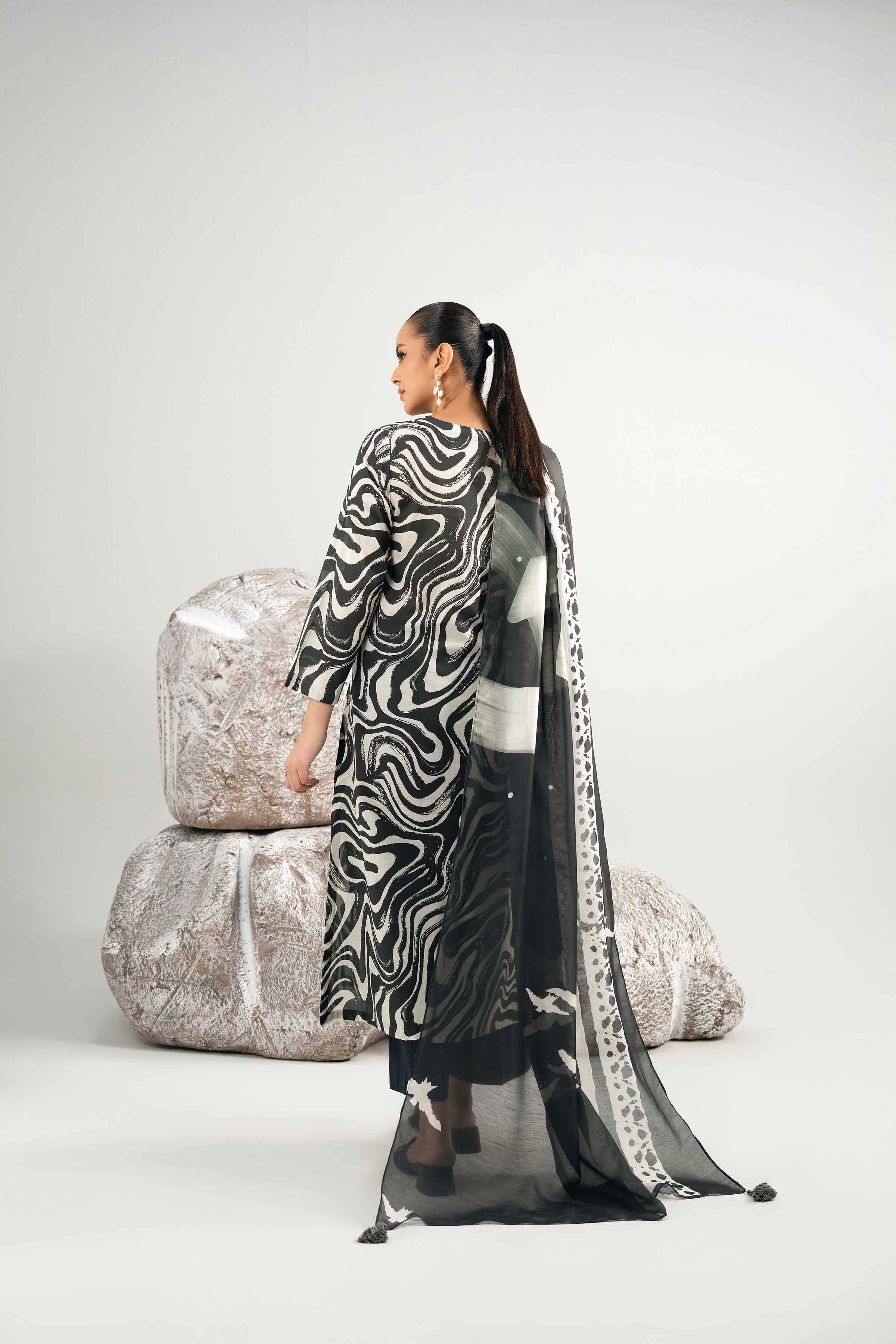 2 Piece - Digital Printed Suit - 42502004