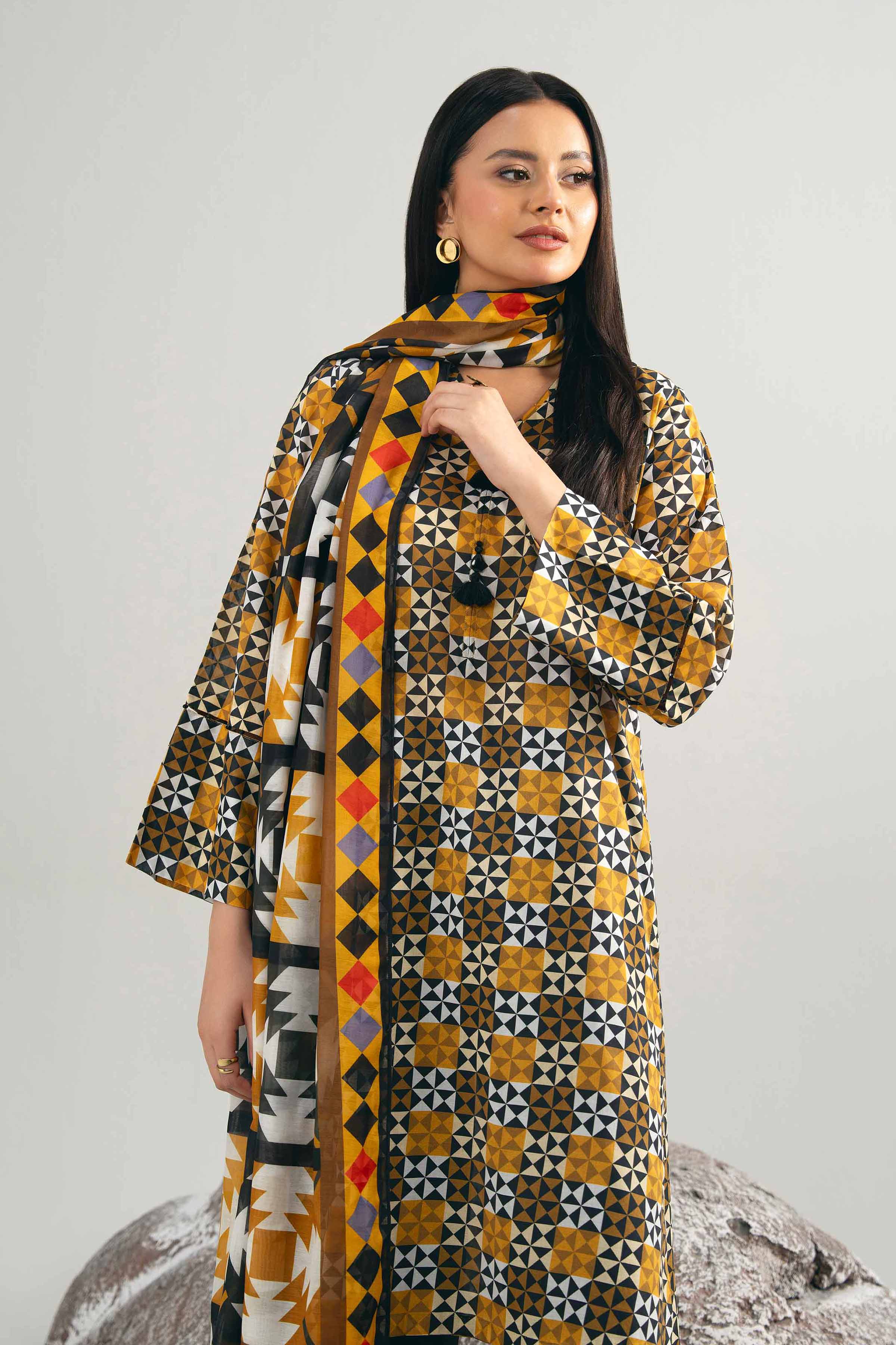 2 Piece - Digital Printed Suit - 42502008