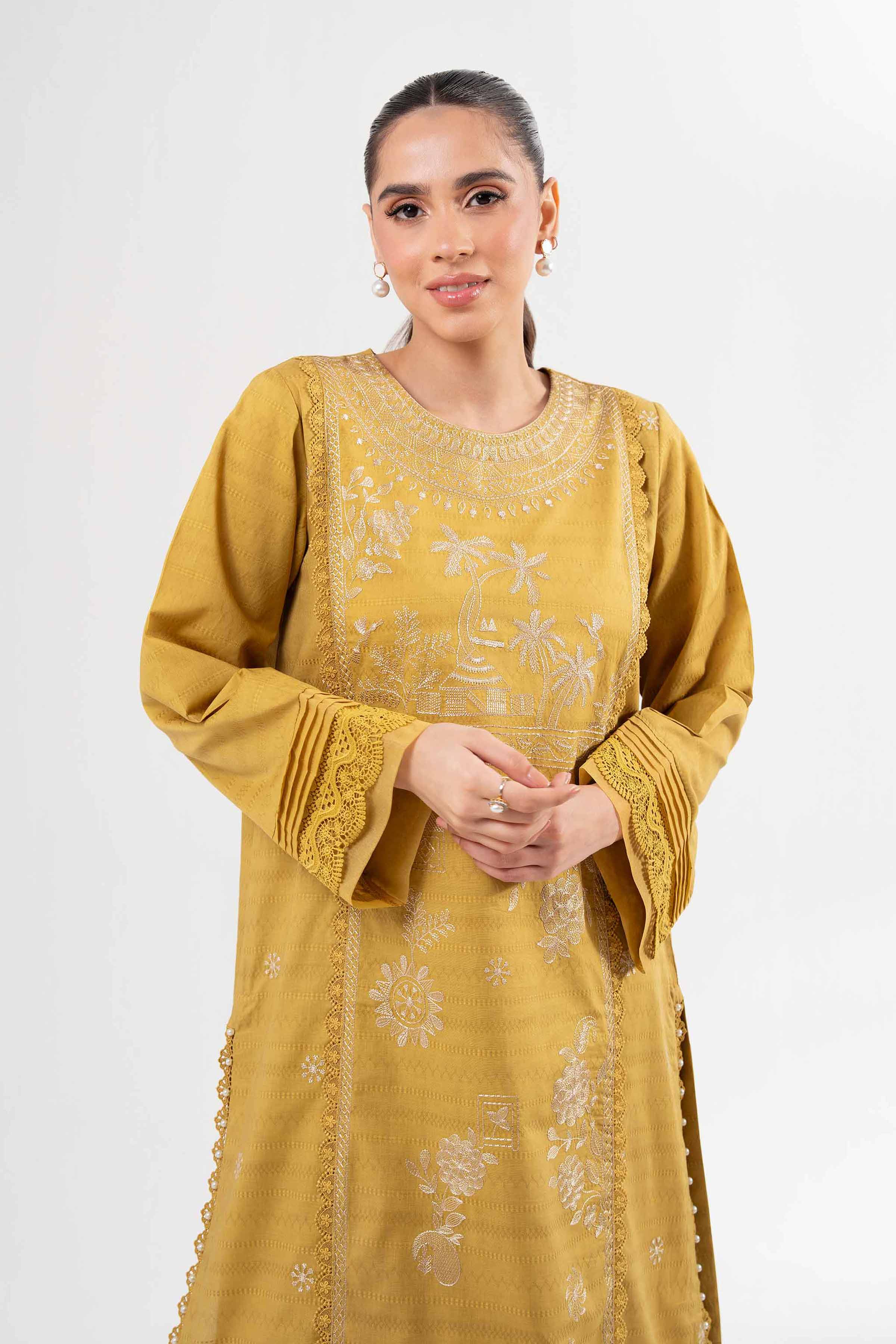 2 Piece - Dyed Embroidered Suit - 42502056