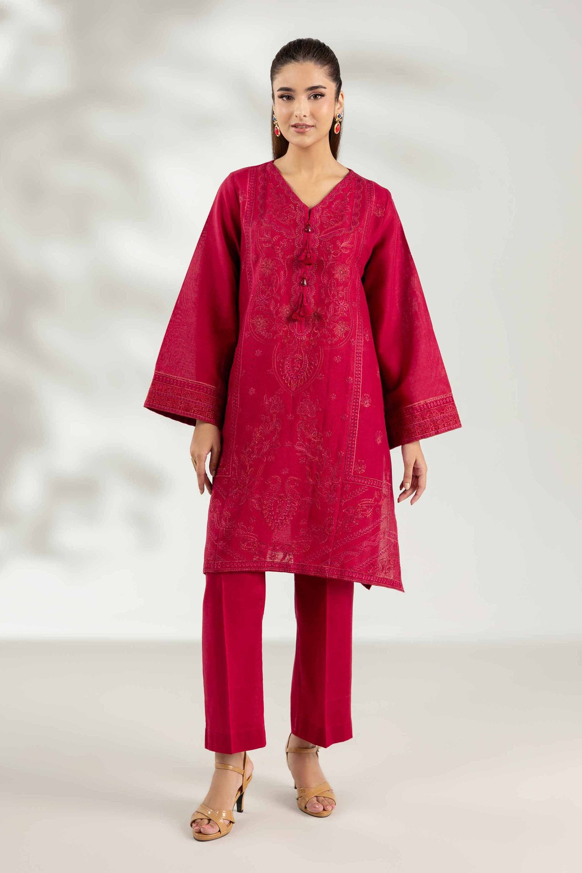 2 Piece - Embroidered Suit - 42503632