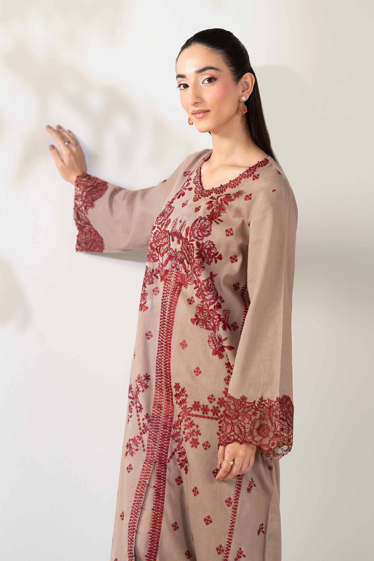 2 Piece - Embroidered Suit - 42503633