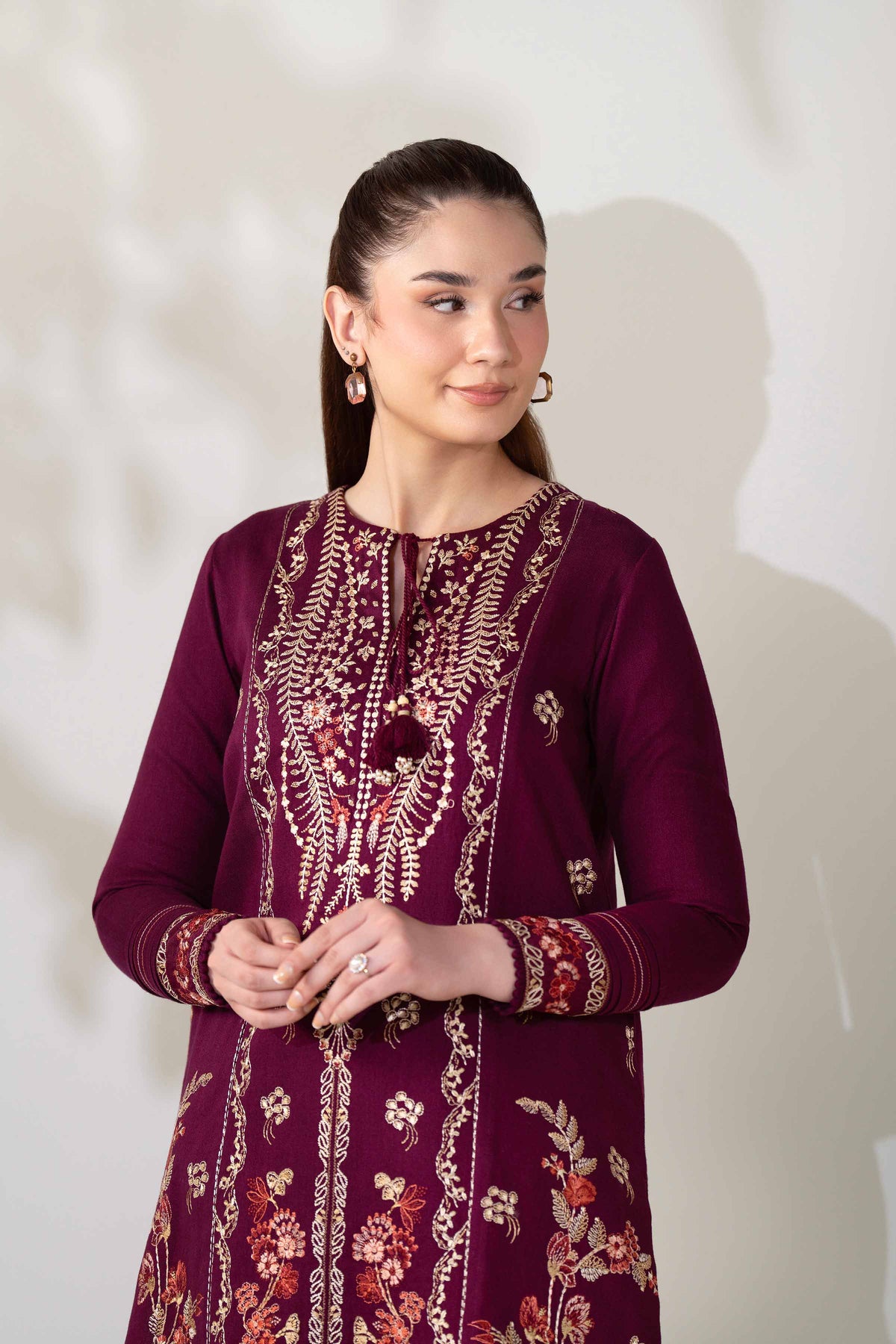 2 Piece - Embroidered Suit - 42503636