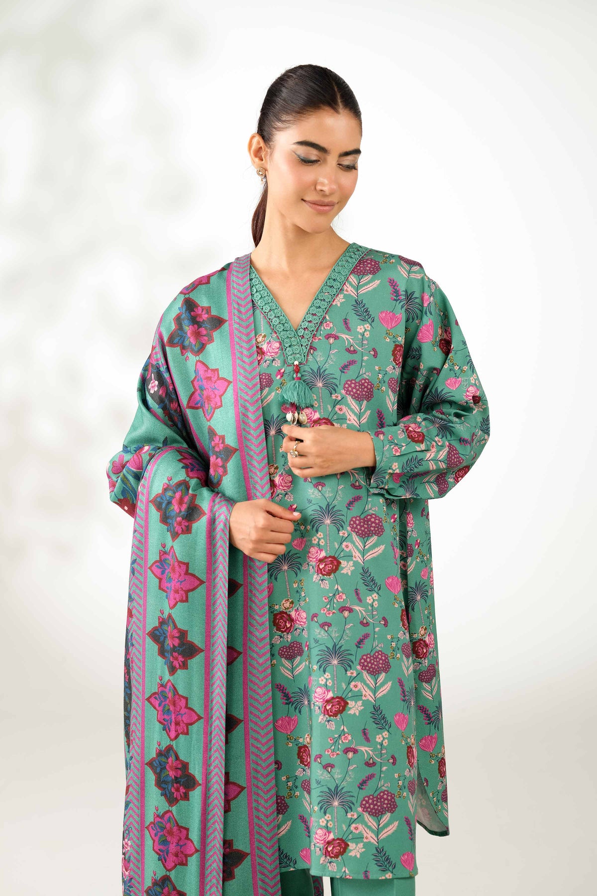 3 Piece - Printed Suit - 42503703