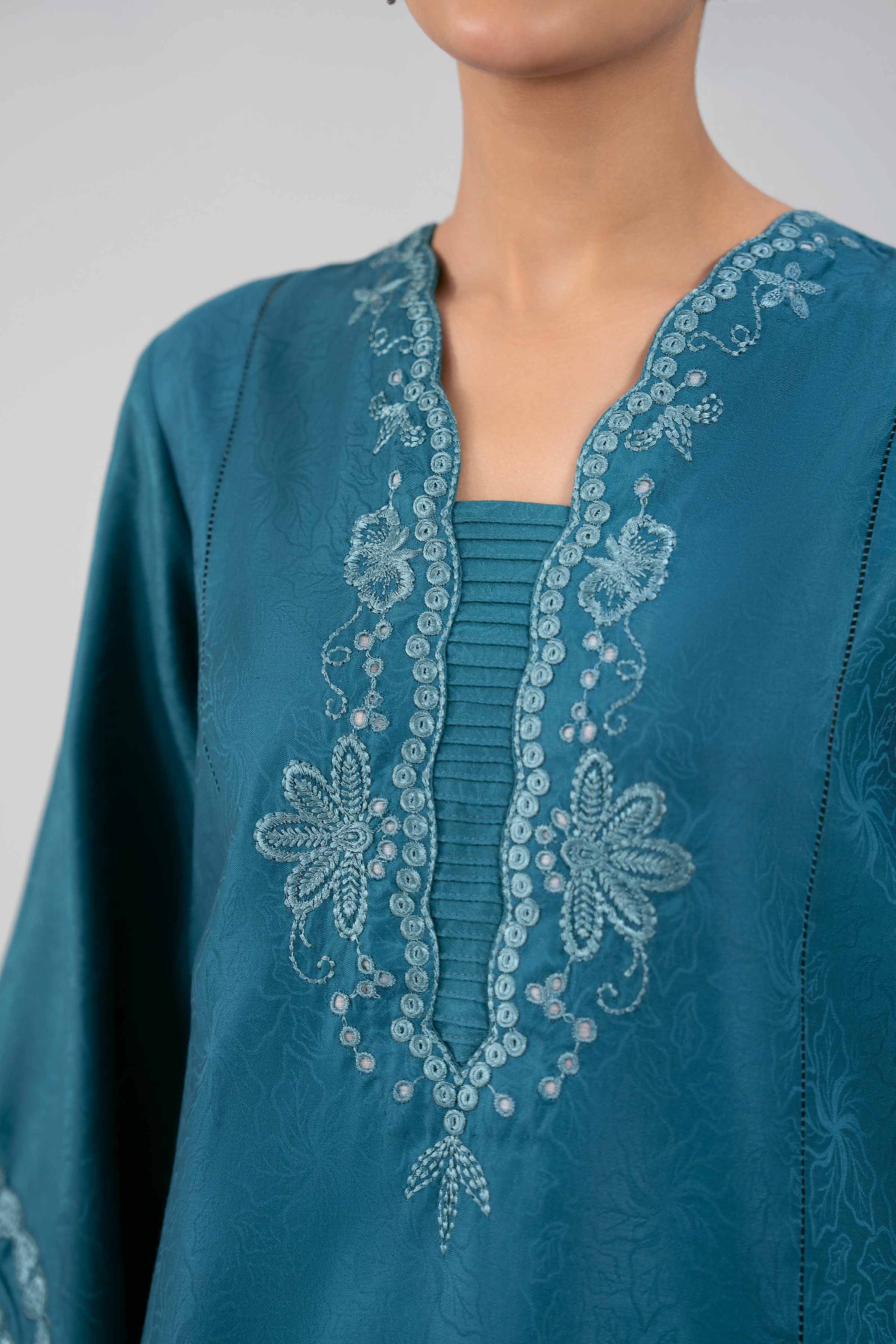 2 Piece - Embroidered Suit - 42503738 NishatUAE 2PC Embroidered Unstitched