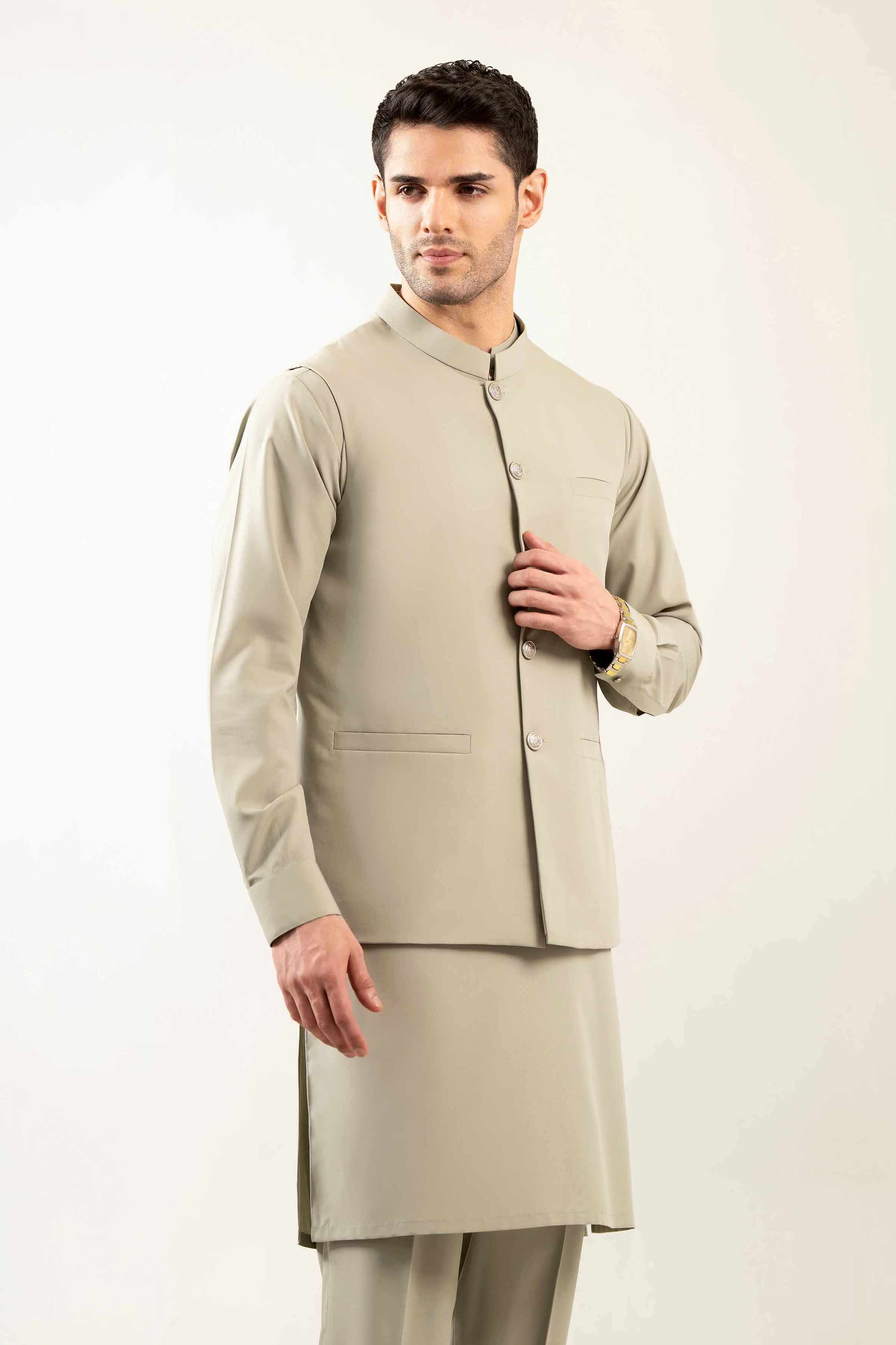 2 Piece - Naqsh Suit - 42508063 NishatUAE Green Cotton 2PC Unstitched