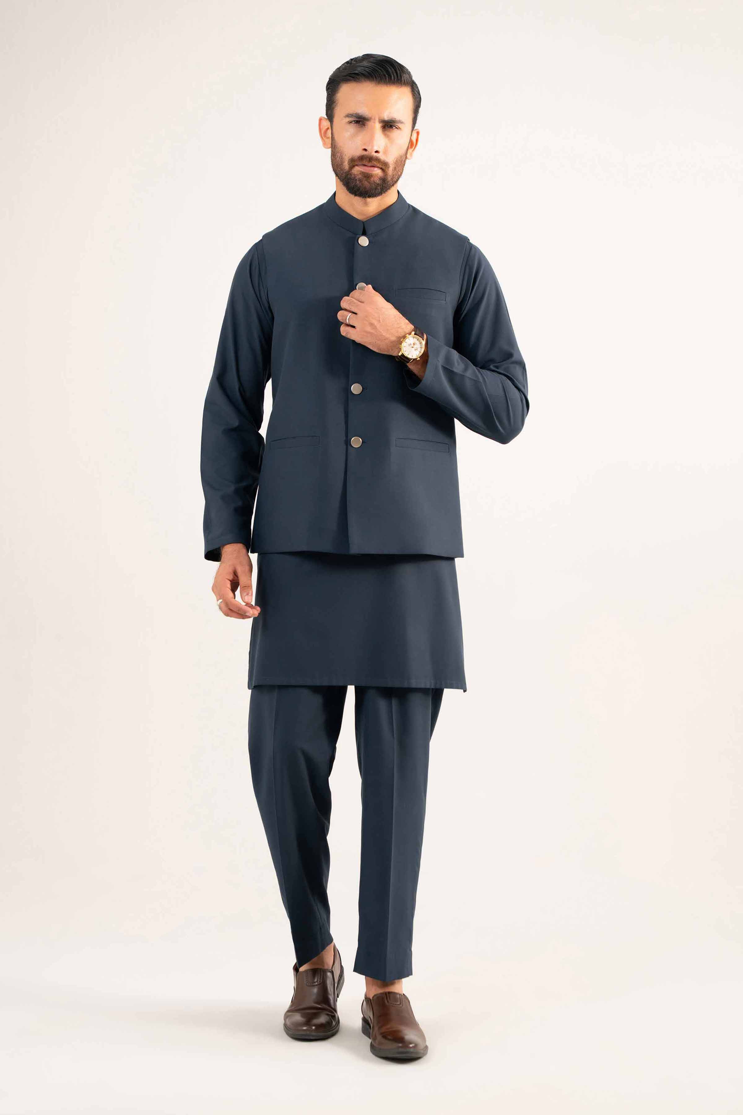 2 Piece - Naqsh Suit - 42508190 for Men - Menswear Collection | Nishat | Shop Online