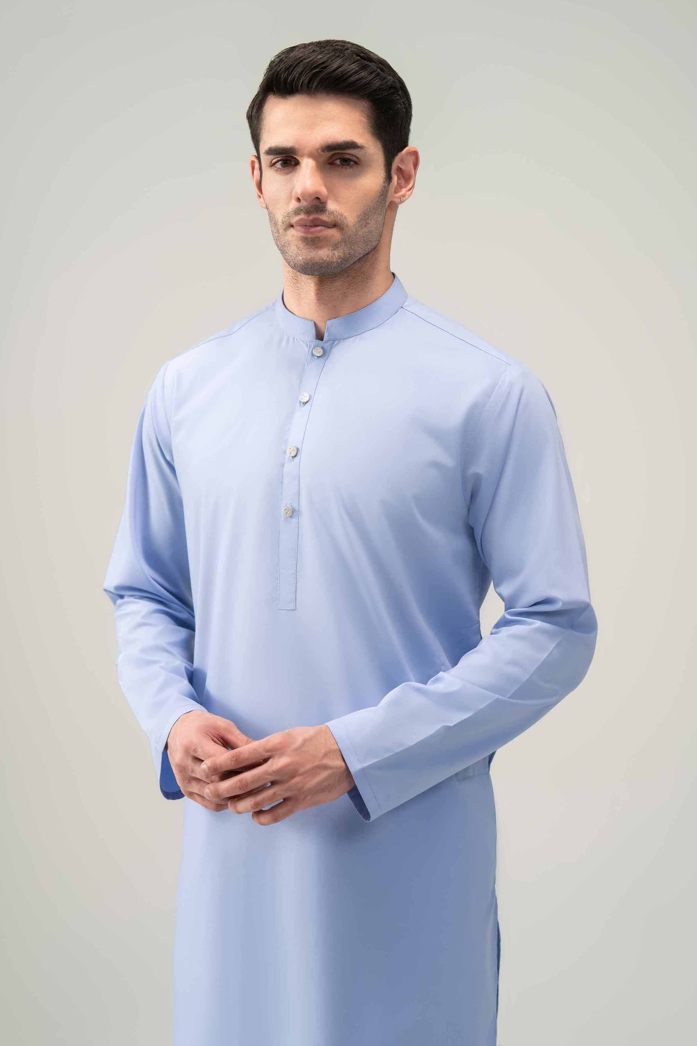 2 Piece - Naqsh Suit - 42508215 Blue Orchid 2PC