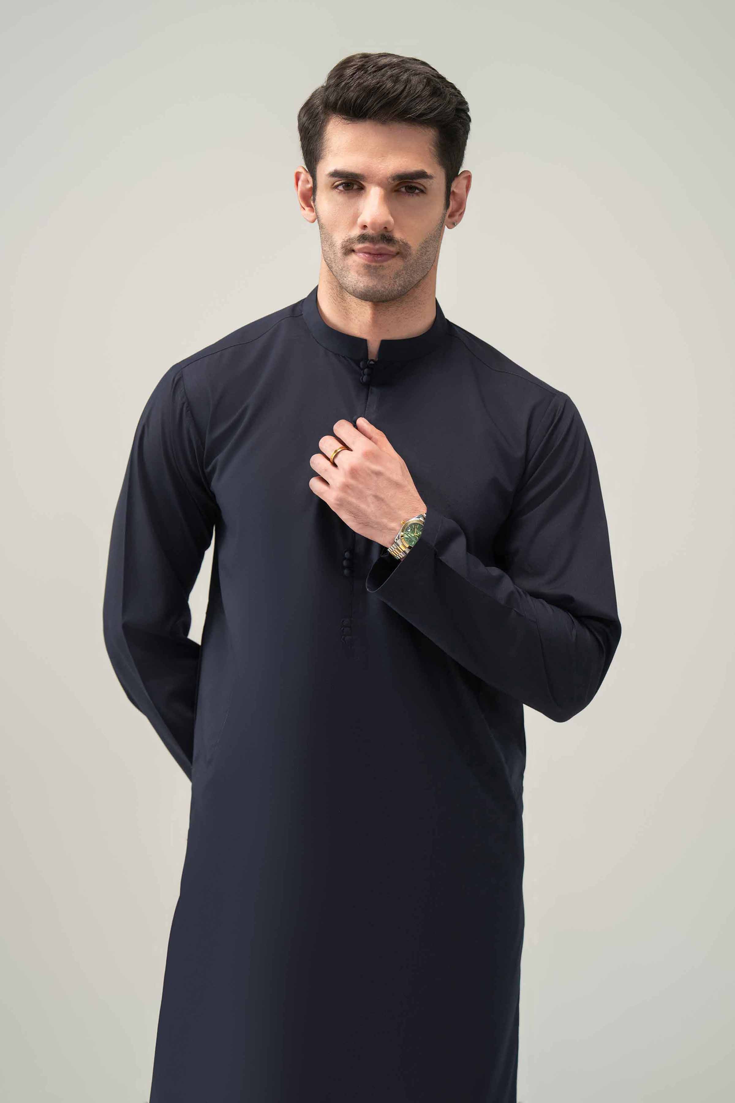 2 Piece - Naqsh Suit - 42508218 Blue Orchid 2PC