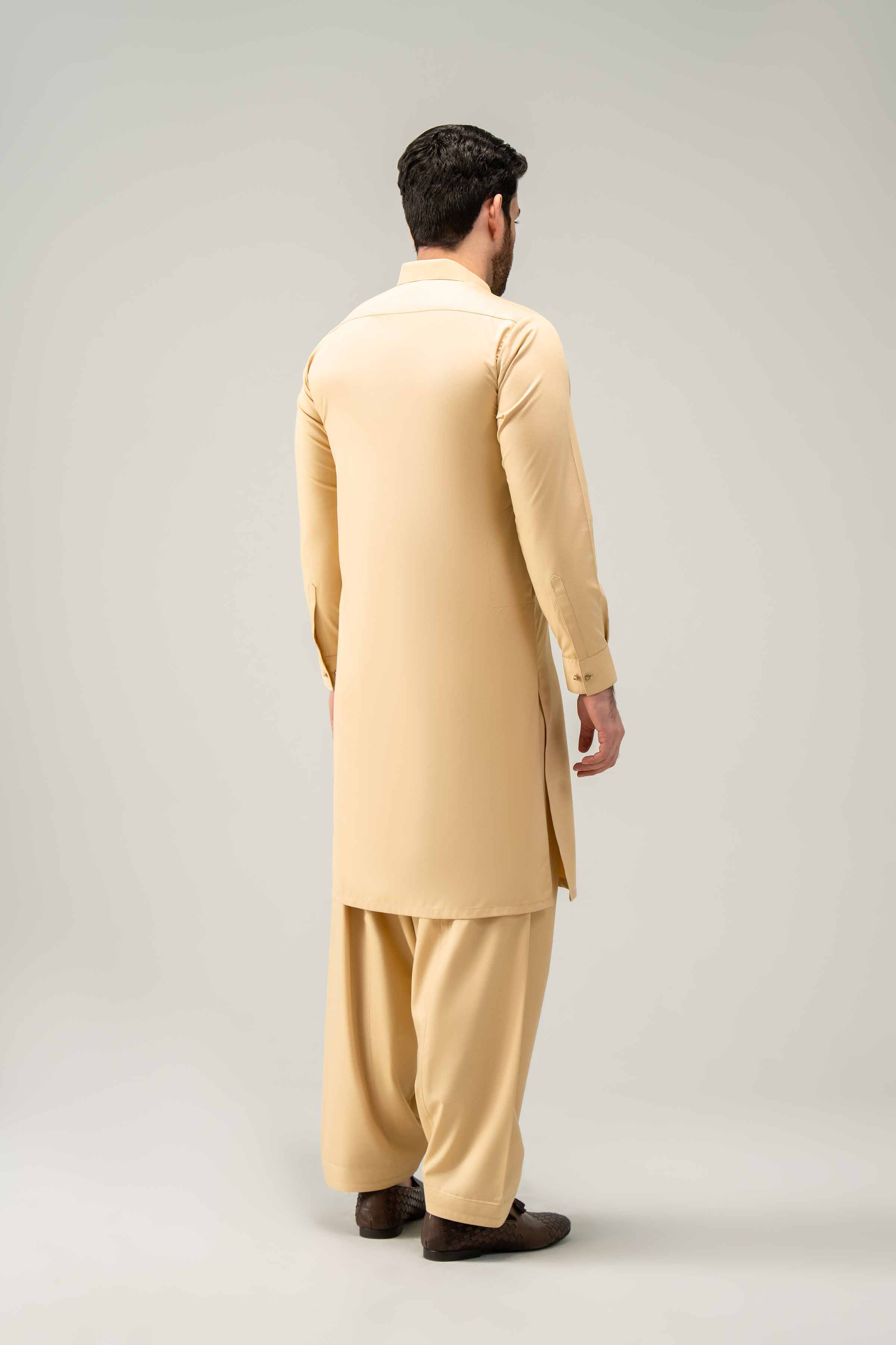 2 Piece - Naqsh Suit - 42508245 Beige Blended 2PC