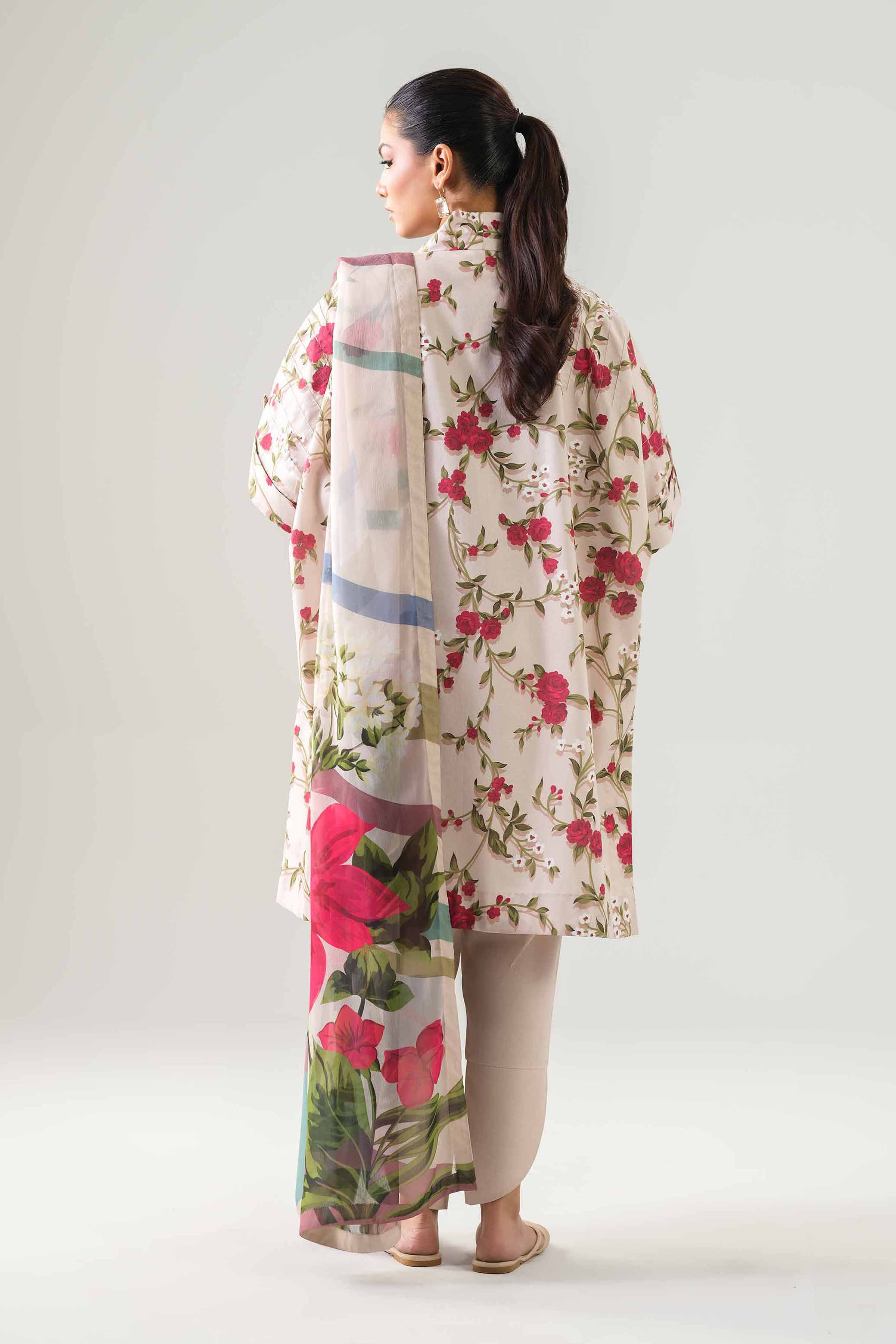 2 Piece - Digital Printed Suit - 42601021 NishatUAE Multi Lawn 2PC Printed Unstitched