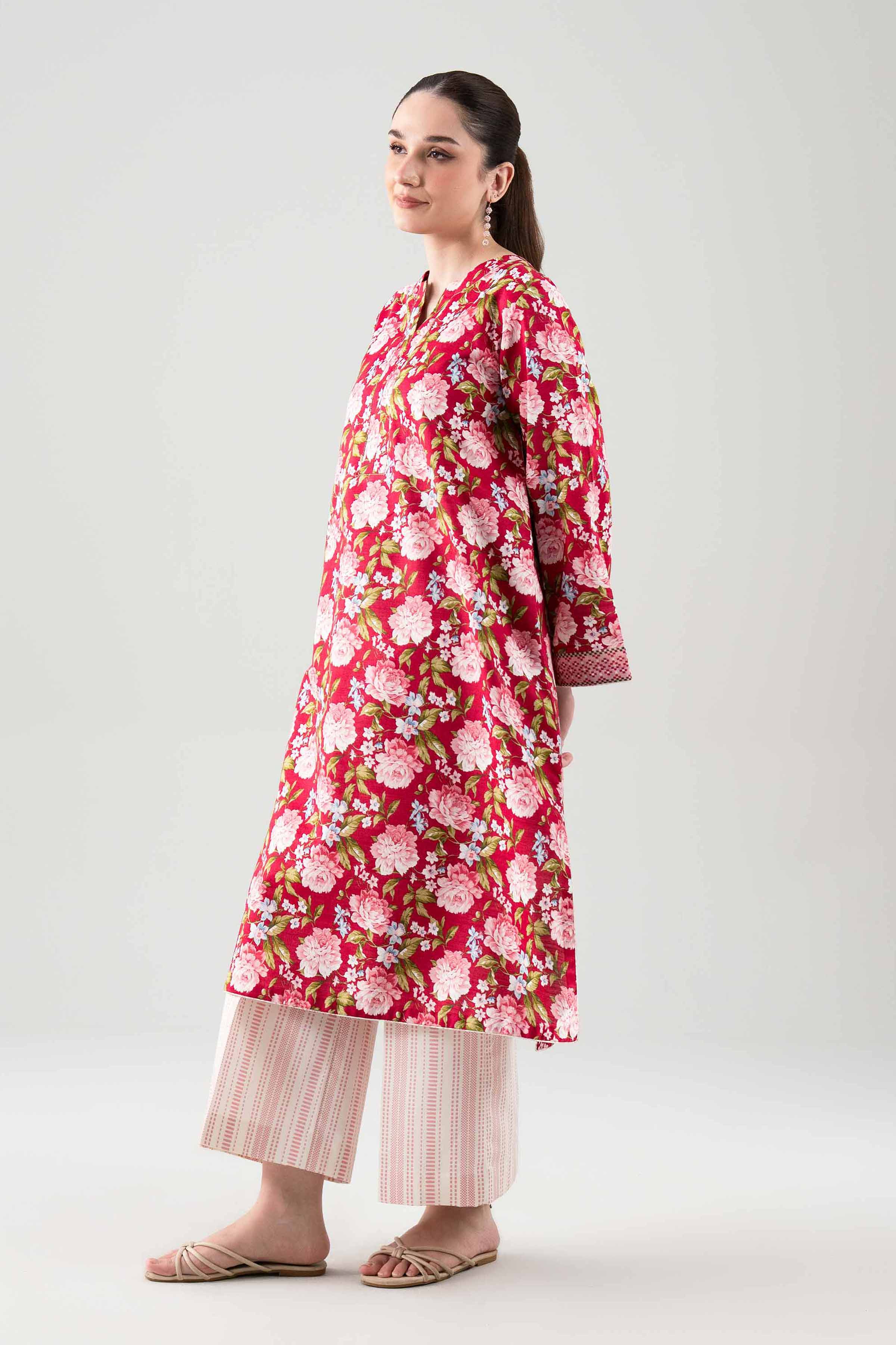 2 Piece - Printed Suit - 42601036 NishatUAE Multi Cambric 2PC Printed Unstitched