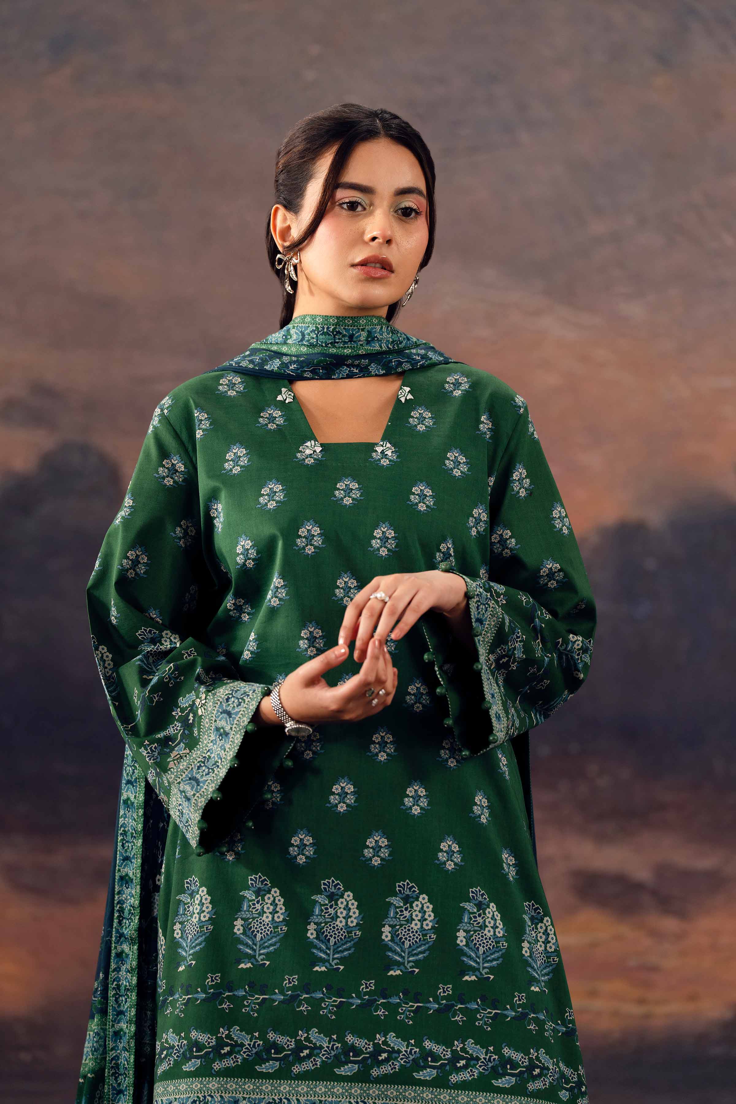 3 Piece - Digital Printed Suit - 42601114